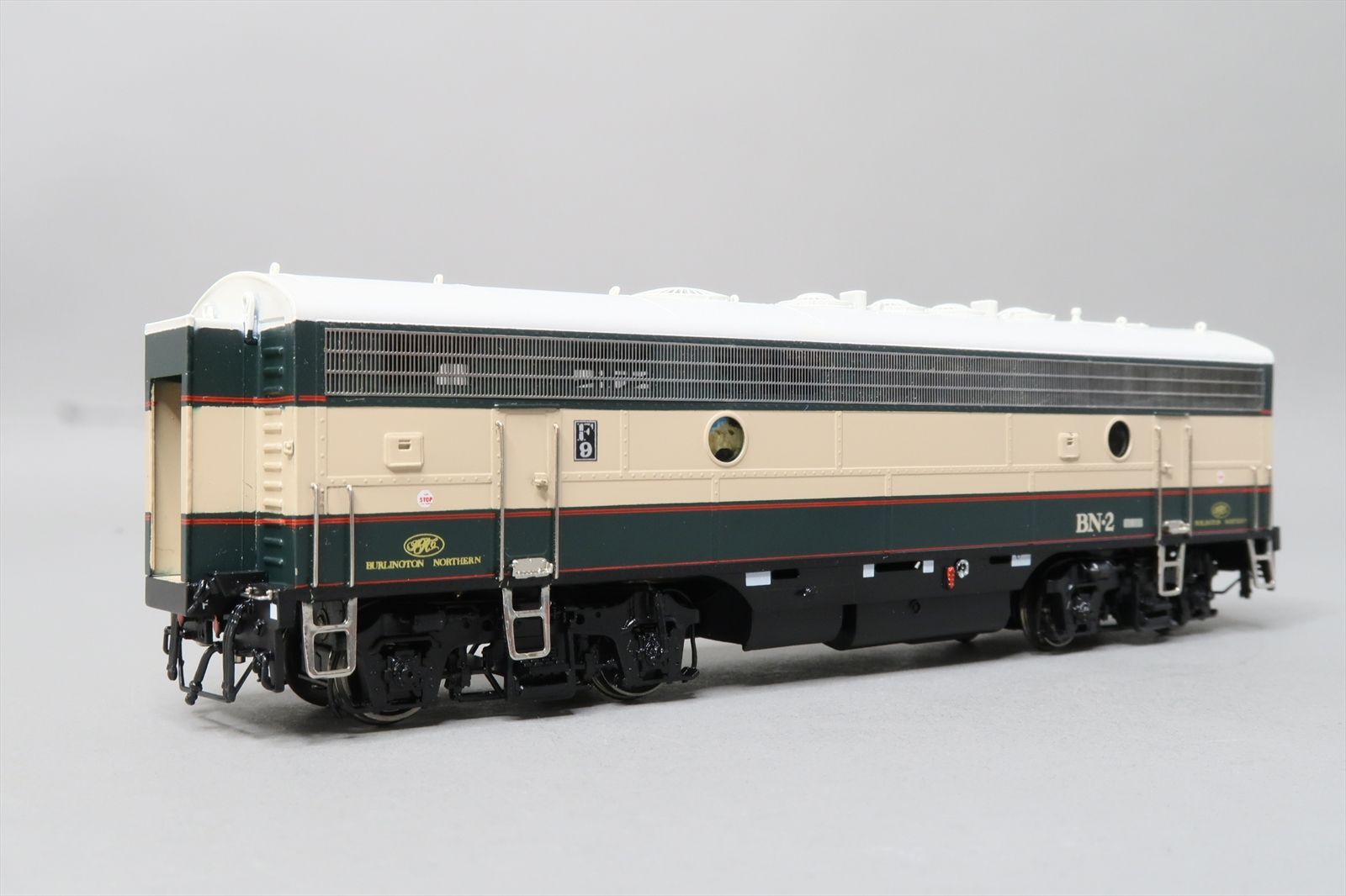 HO Brass Model - OMI 6491.1 BN Burlington Northern F9 F9A F9A A-B ...