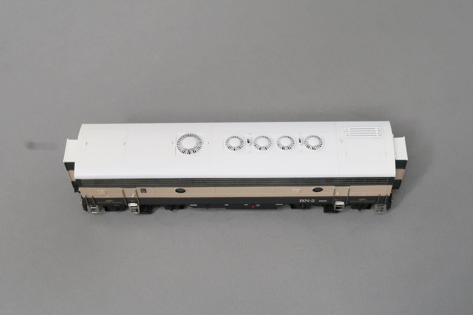 HO Brass Model - OMI 6491.1 BN Burlington Northern F9 F9A F9A A-B ...