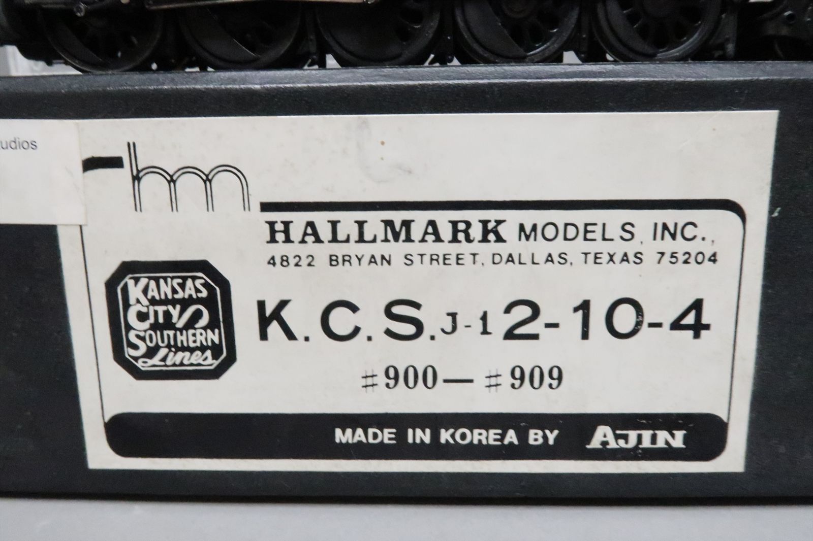 HO Brass Model - HM Hallmark KCS Kansas City Southern 2-10-4 J-1 Texas ...