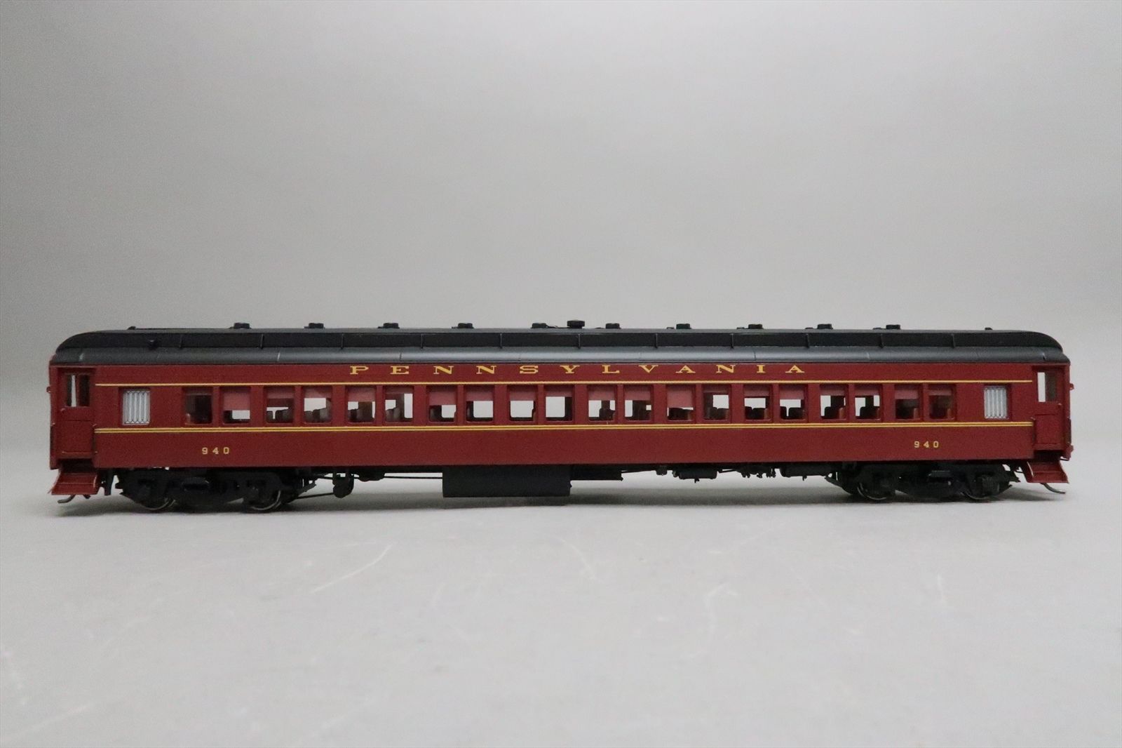 HO Brass Model - TCY 1820 PRR Pennsylvania P70 Coach 3-Stripe #940 - F ...