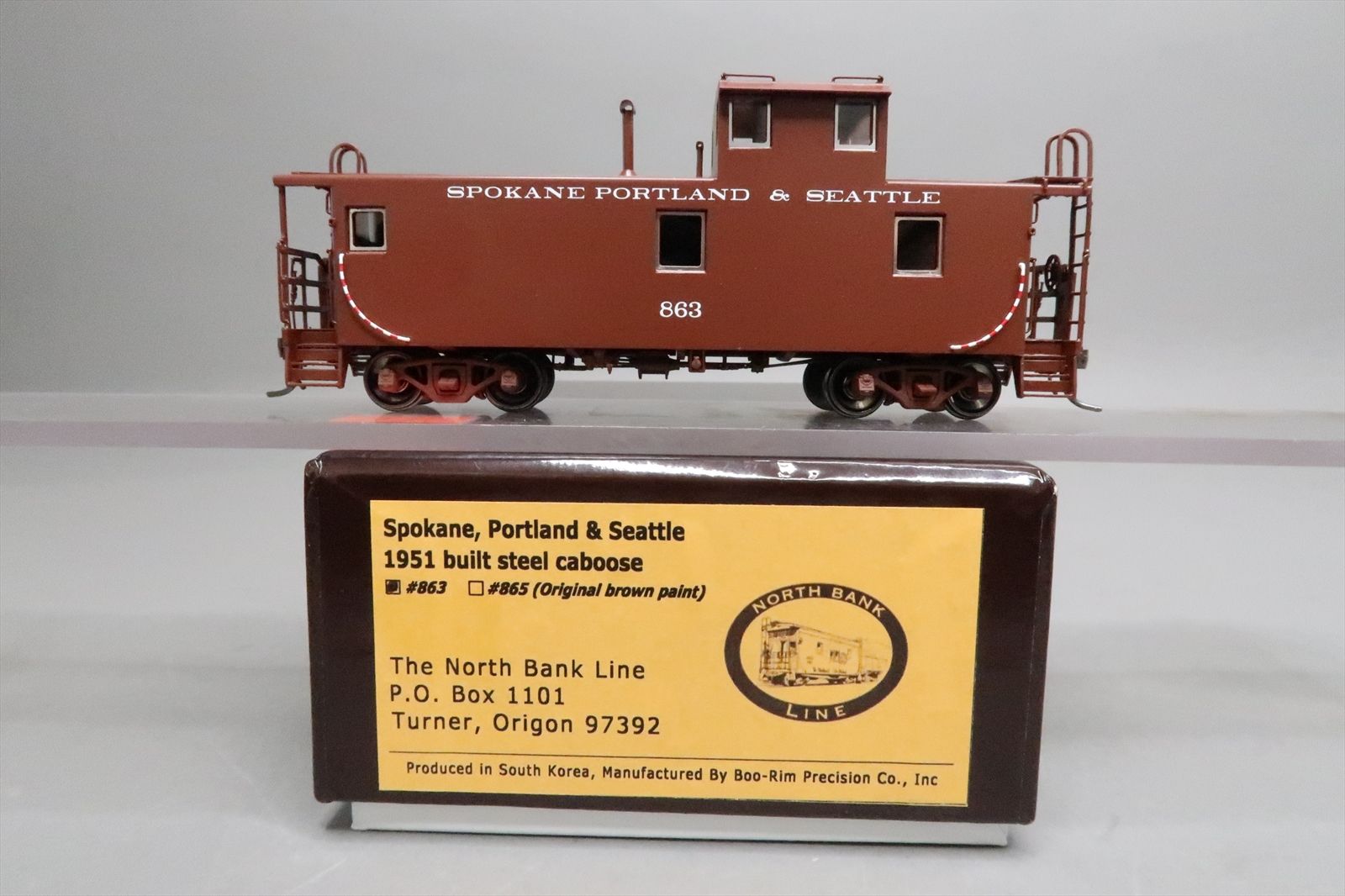 HO Brass Model - NBL SP&S-12.1 SP&S Spokane Portland & Seattle Steel ...