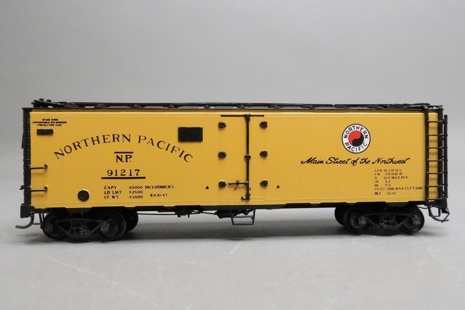 HO Brass Model - CIL 2139.1 NP Northern Pacific Reefer 