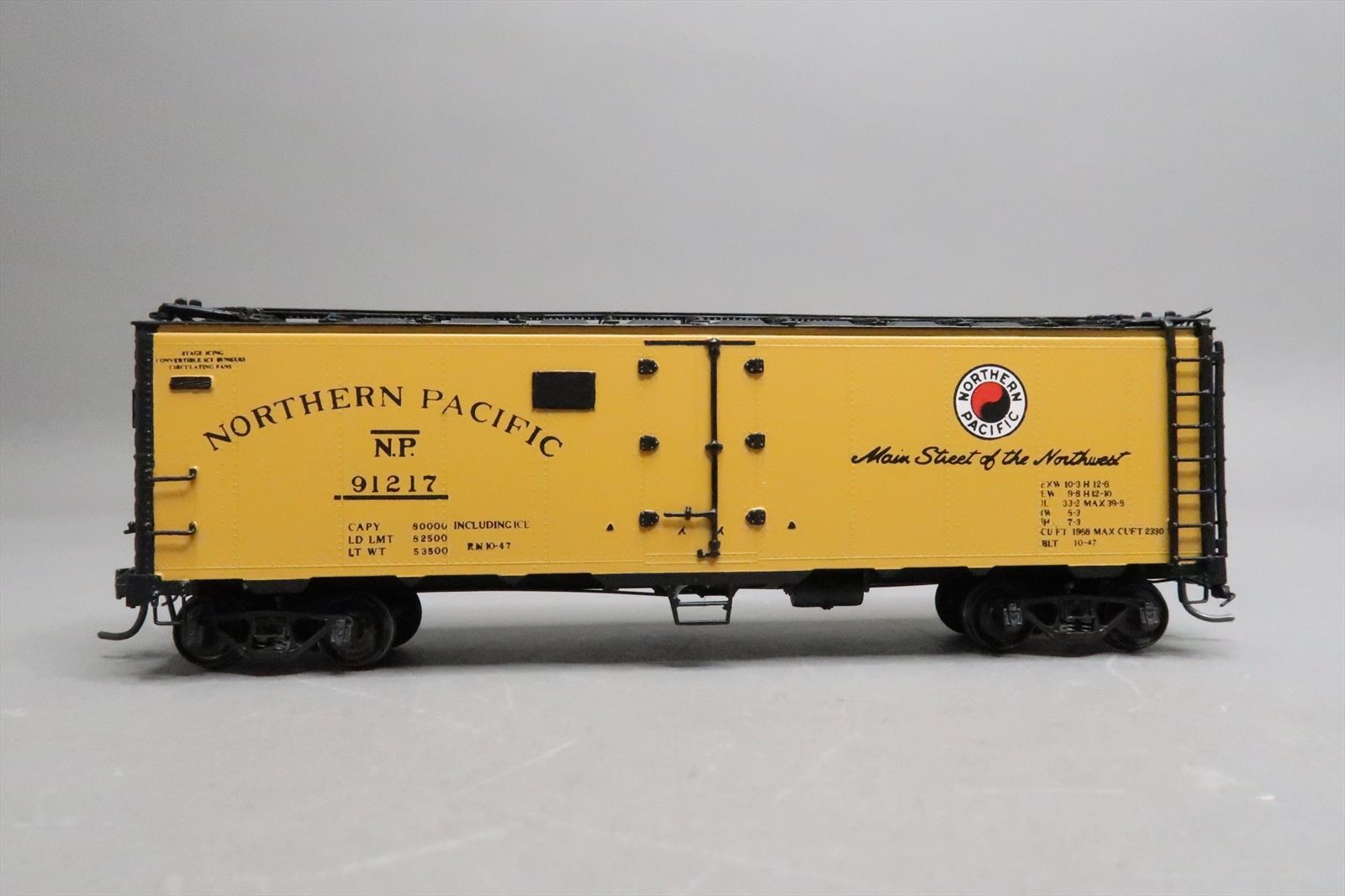 HO Brass Model - CIL 2139.1 NP Northern Pacific Reefer 