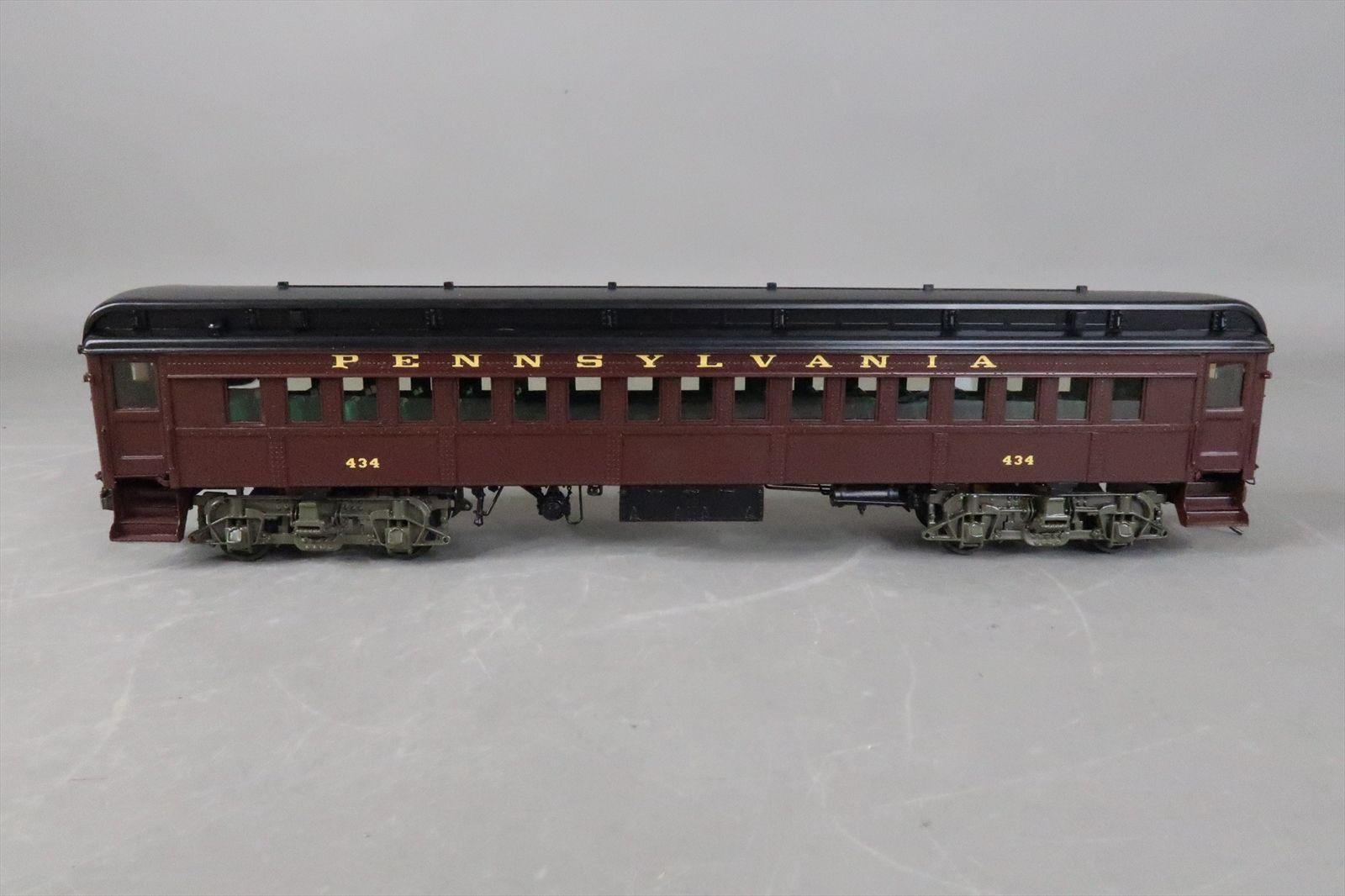 O 2-Rail Brass Model - SS Sunset PRR Pennsylvania P54 Coach Commuter ...