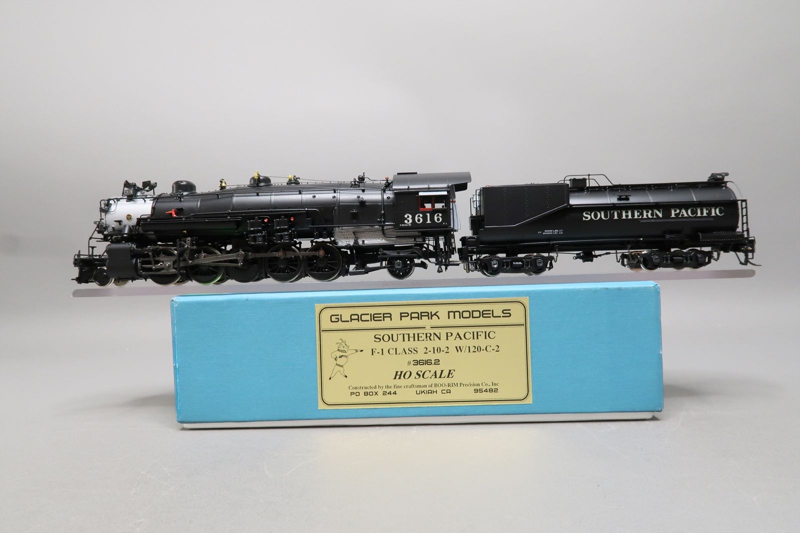 HO Brass Model - GPM 3616.2 SP Southern Pacific F-1 2-10-2 #3616 - F/P ...