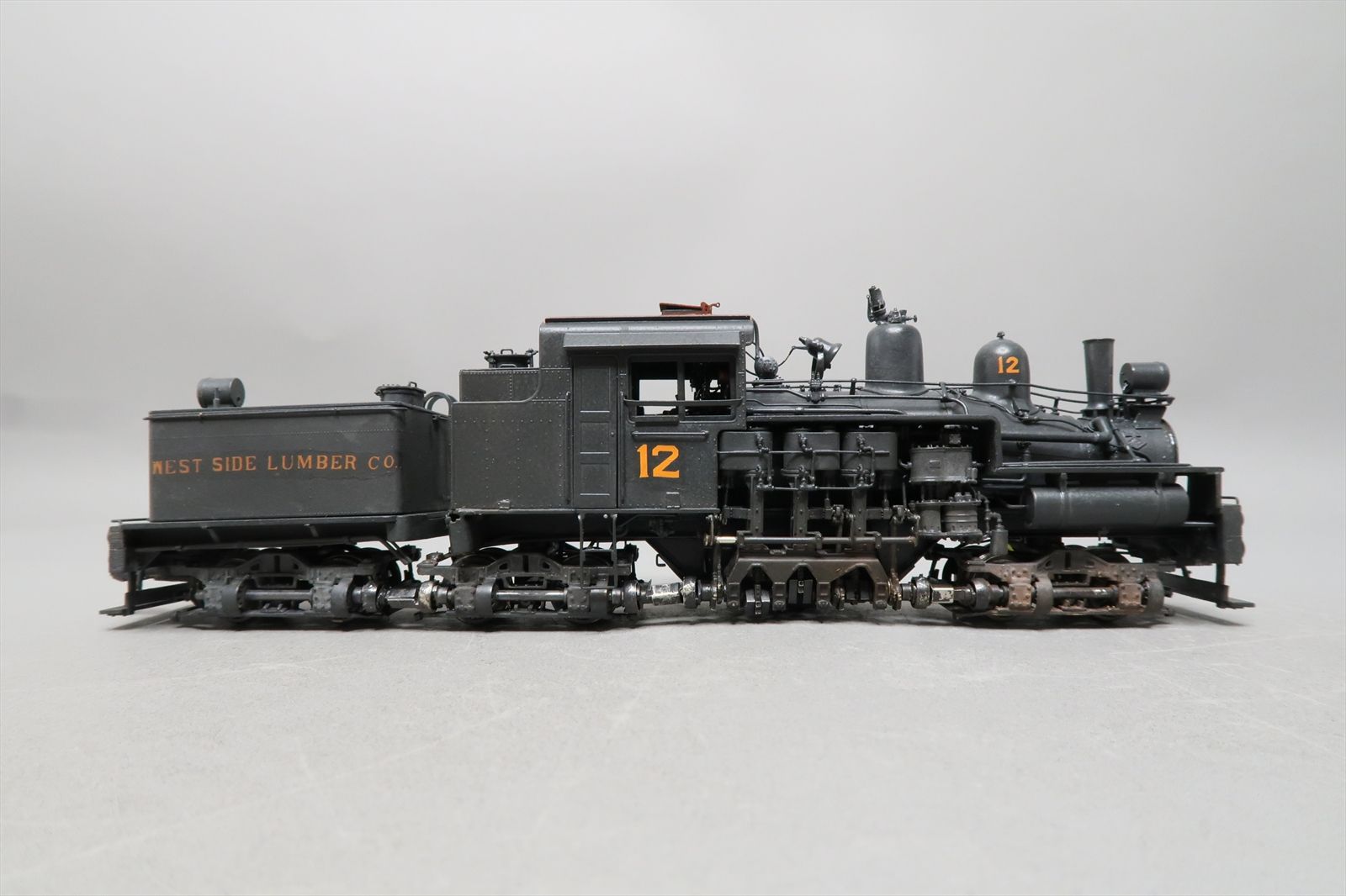 Sn3 Brass Model - PBL WSLCo WestSide Lumber 3-Truck Shay #12 - Custom ...