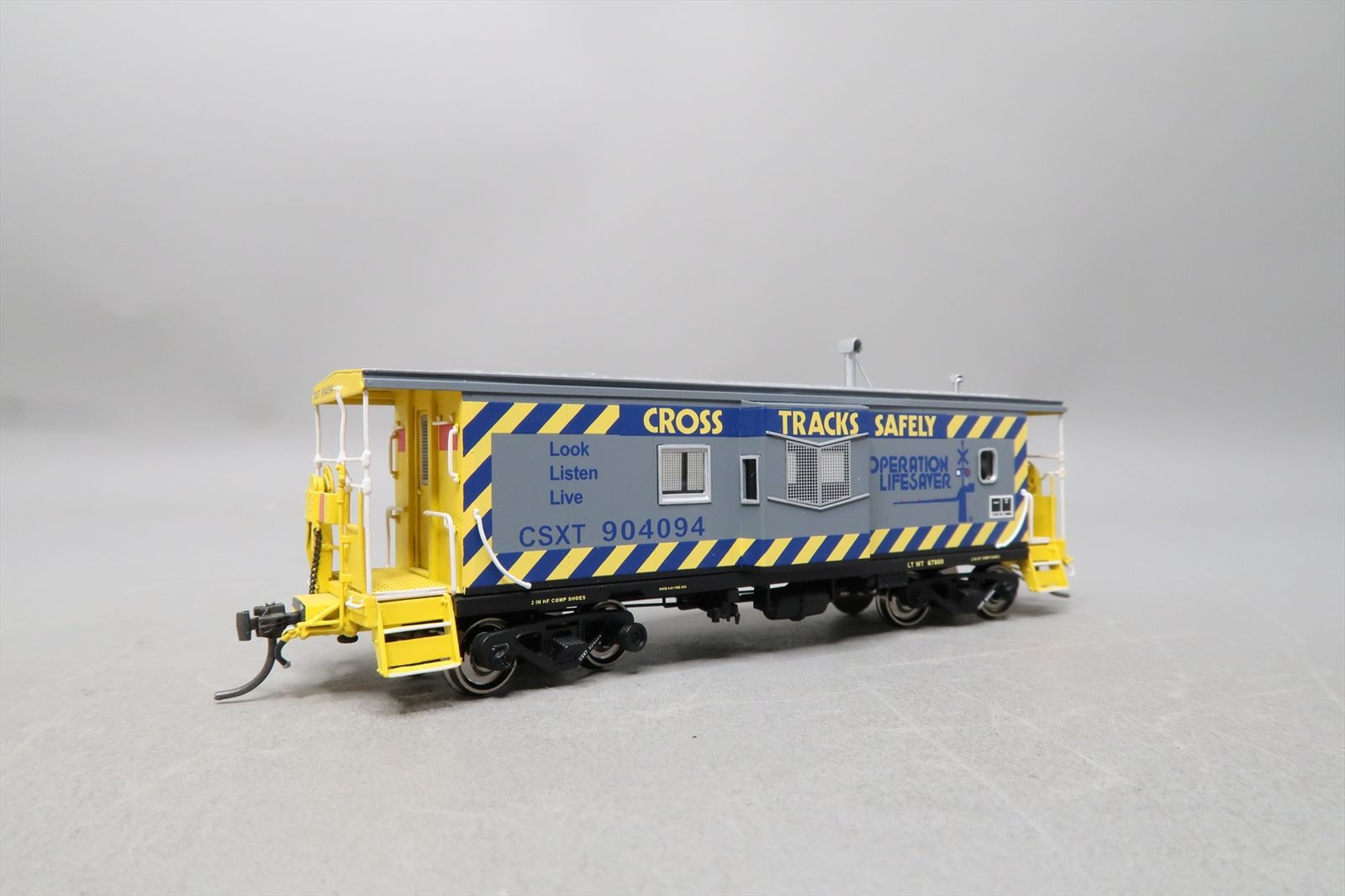 HO Brass Model - OMI 087030021.3 CSX C-27A Caboose Operation Lifesaver ...
