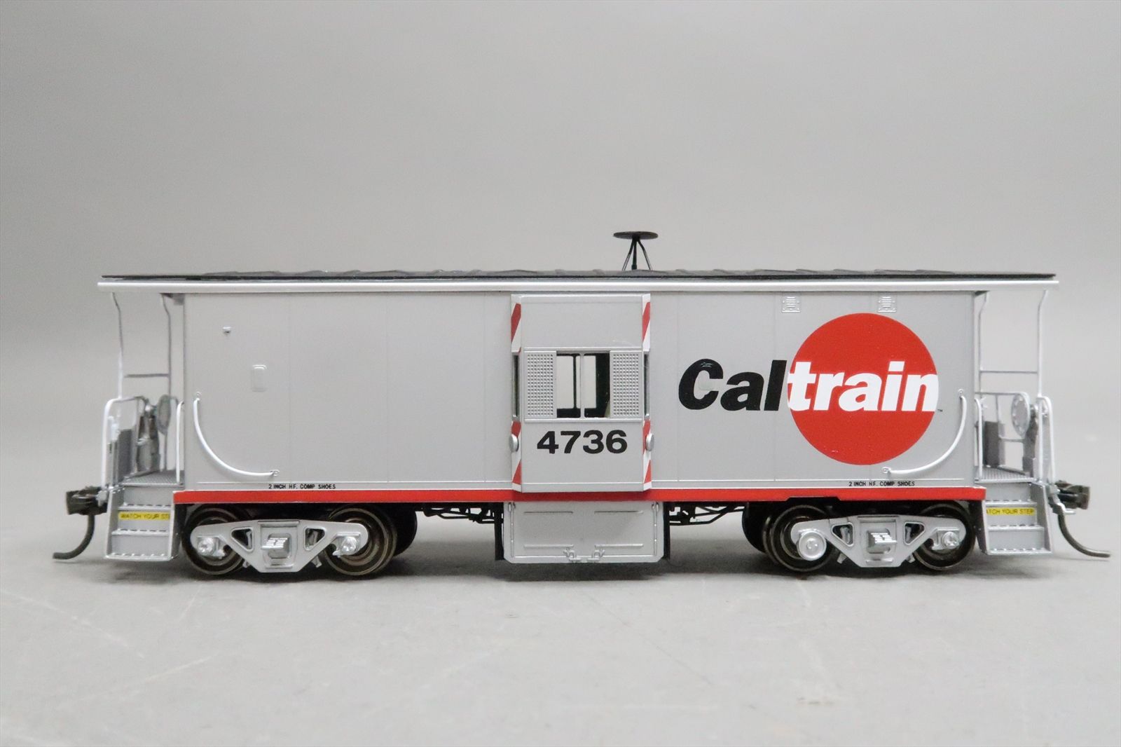 HO Brass Model - OMI 4276.4 Caltrain ex SP C50-9 B-W Caboose #4736 - F ...