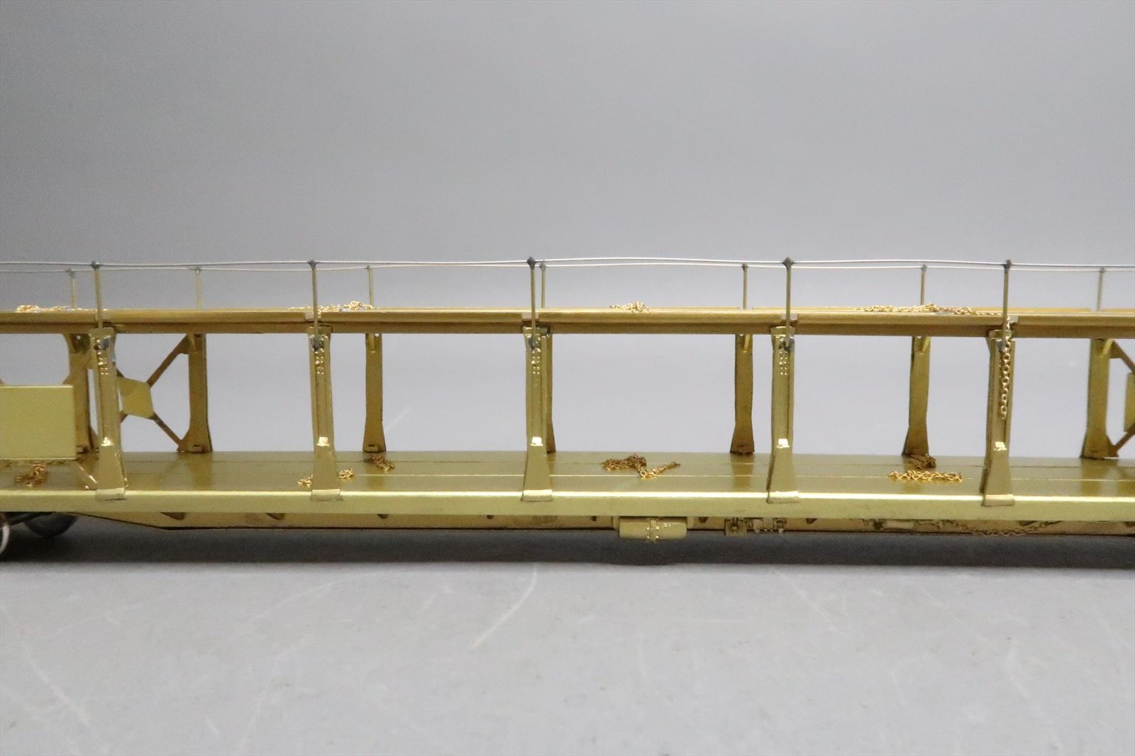 HO Brass Model - OMI 1354 Bi-Level Auto Rack Open Type - Unpainted ...