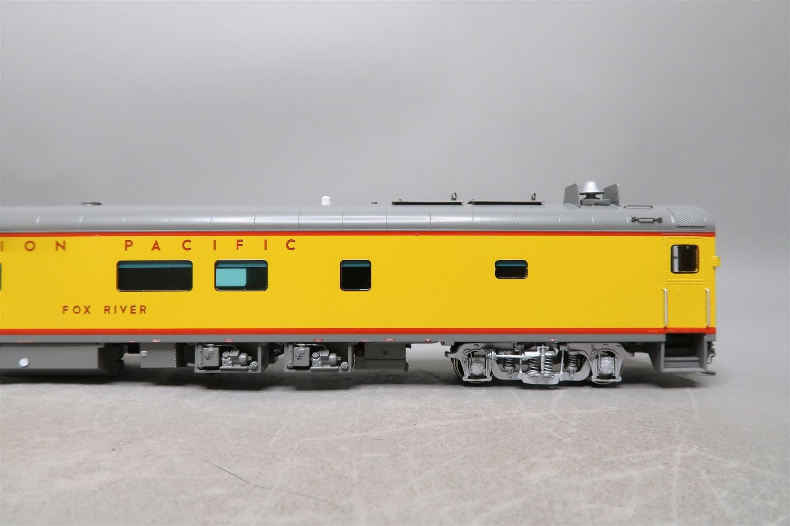HO Brass Model - OMI 3461.1 UP Union Pacific Track Inspection Car Fox ...