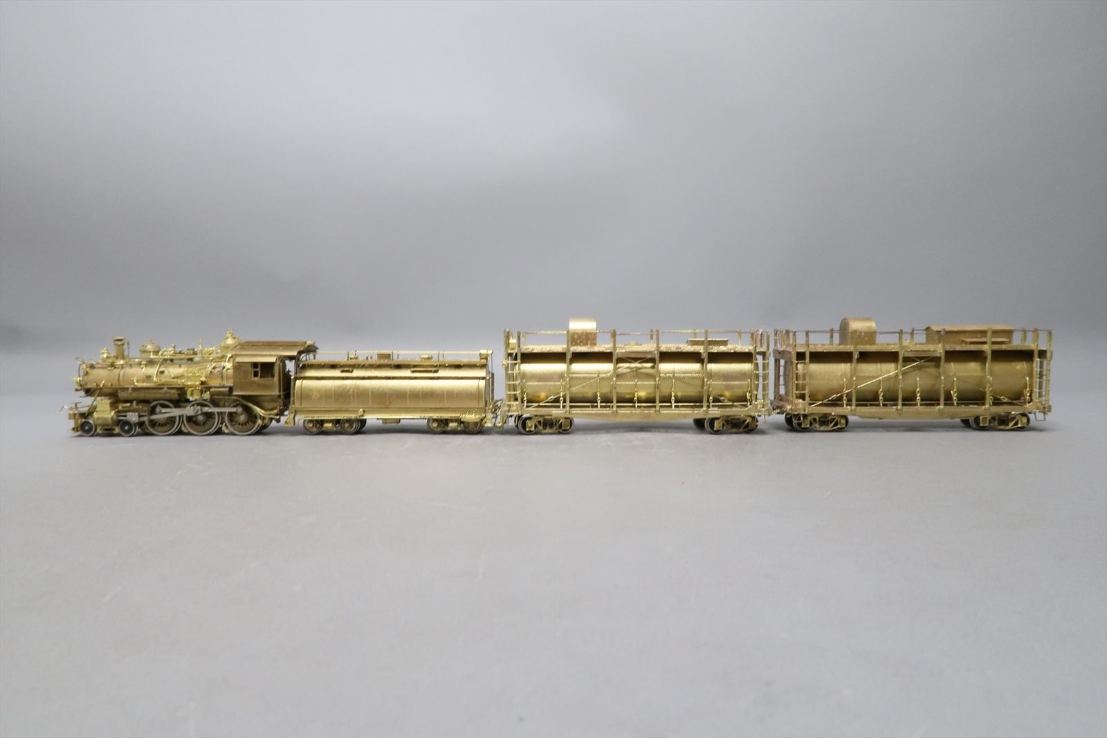 HO Brass Model - WMC SP Southern Pacific Fire Train T-1 4-6-0 #2252 w ...