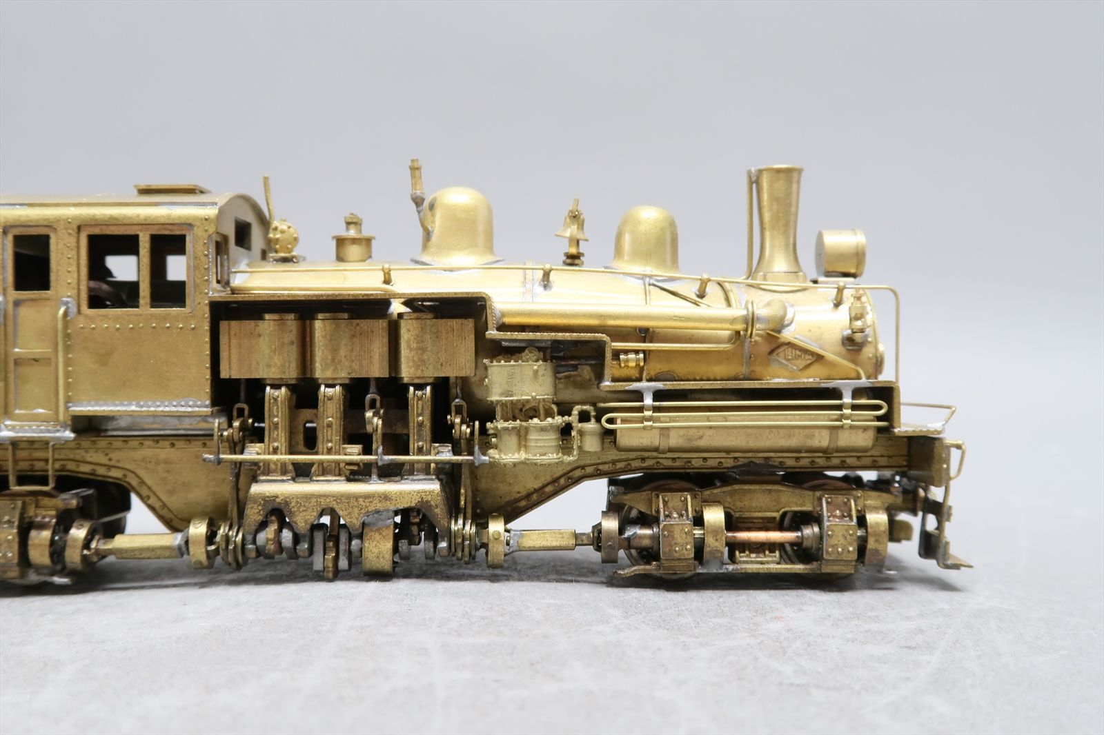 HO Brass Model - PFM 3-Truck Geared Shay Logging Locomotive - Unpainted ...