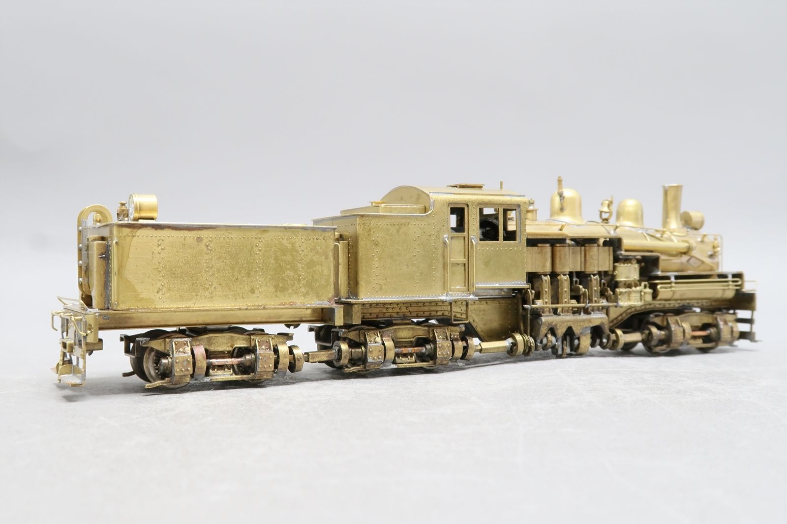 HO Brass Model - PFM 3-Truck Geared Shay Logging Locomotive - Unpainted ...