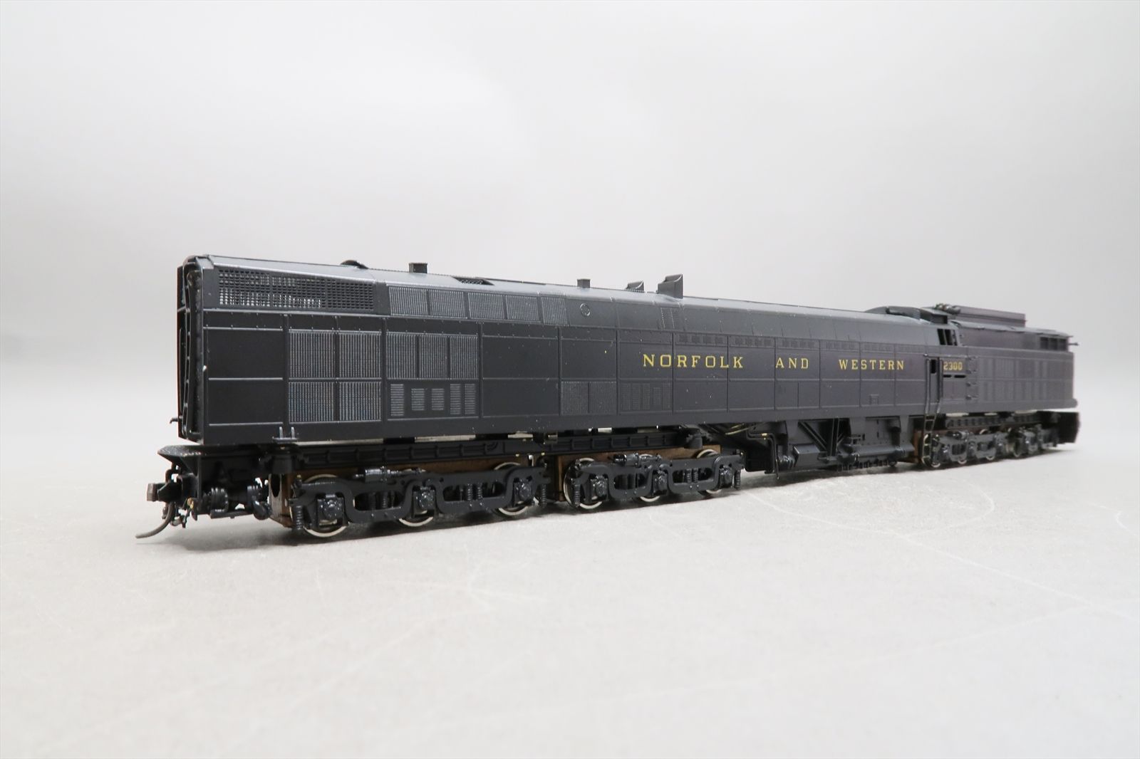 HO Brass Model - ALCO D-168 N&W Norfolk & Western Jawn Henry C-C+C-C 3 ...