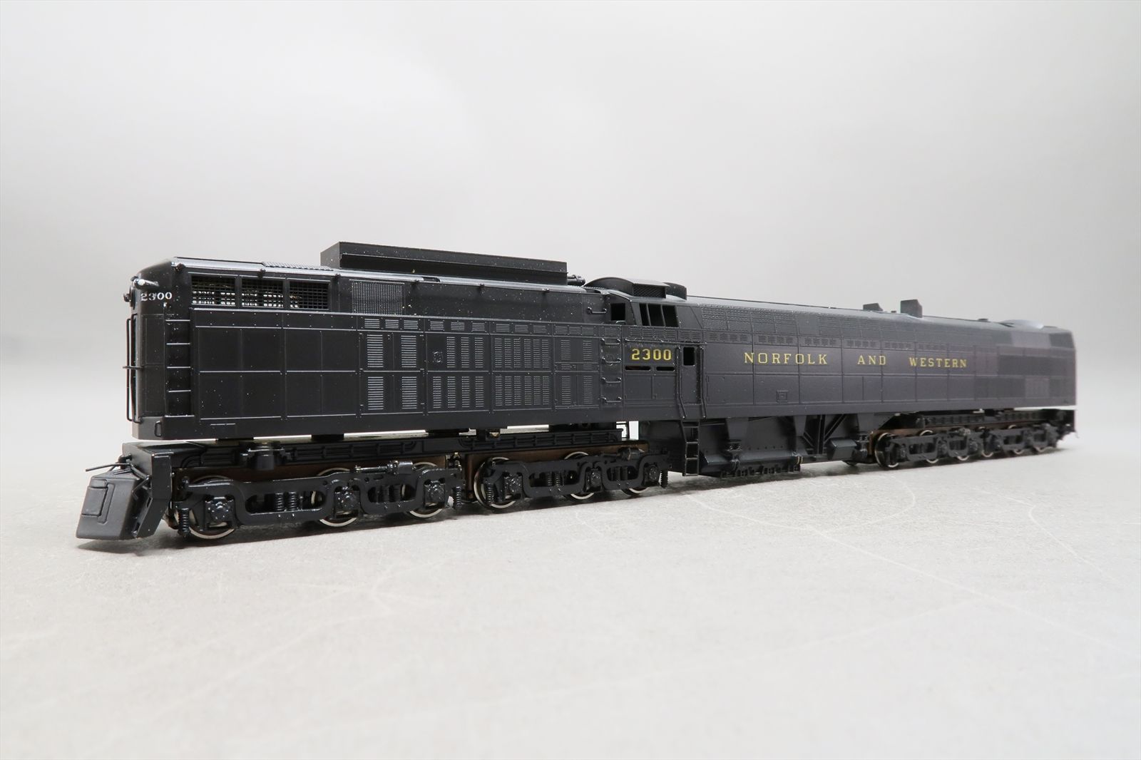 HO Brass Model - ALCO D-168 N&W Norfolk & Western Jawn Henry C-C+C-C 3 ...