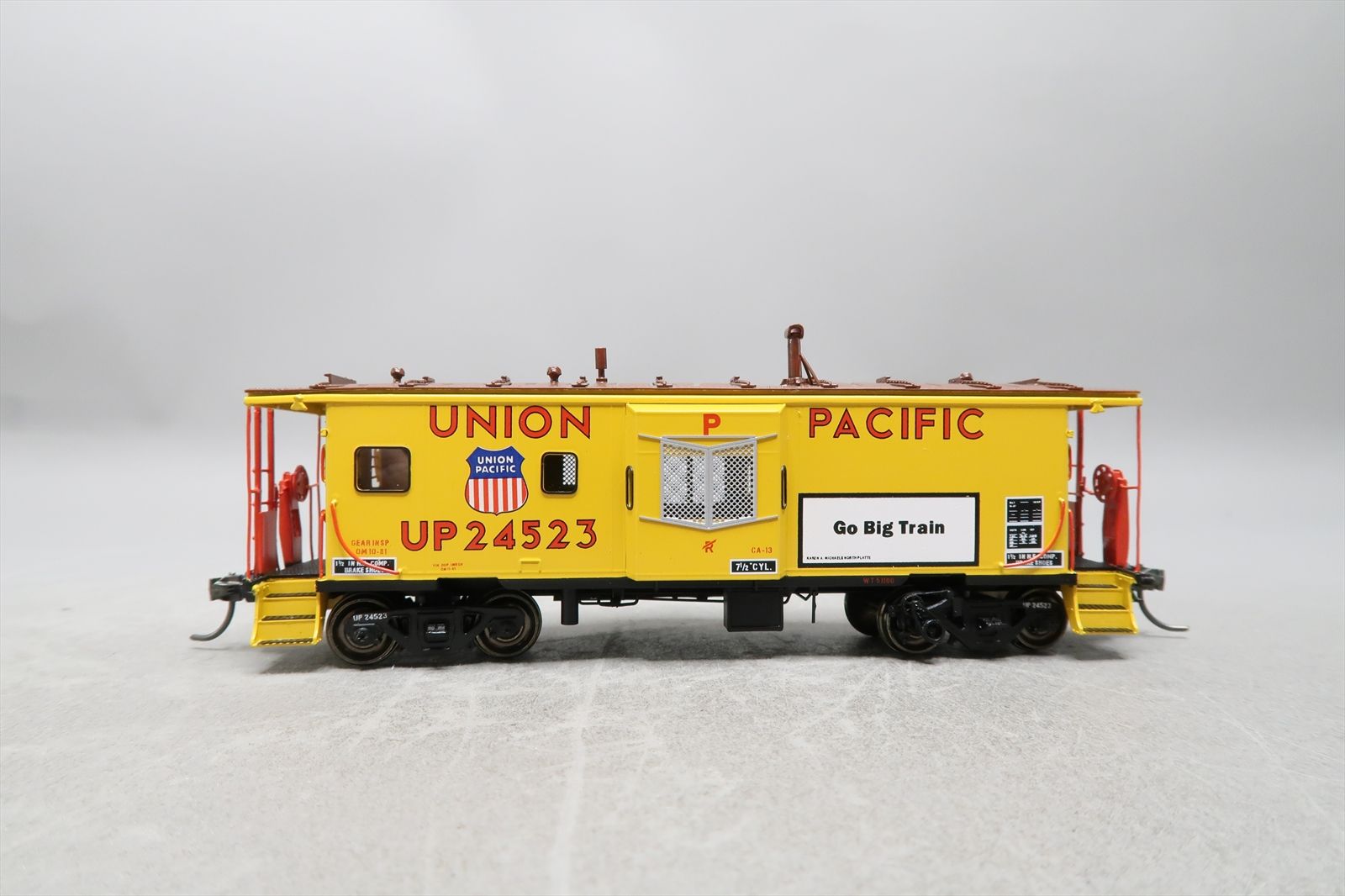HO Brass Model - OMI 3728.3 UP Union Pacific ex-RI CA-13 Caboose Go Big ...