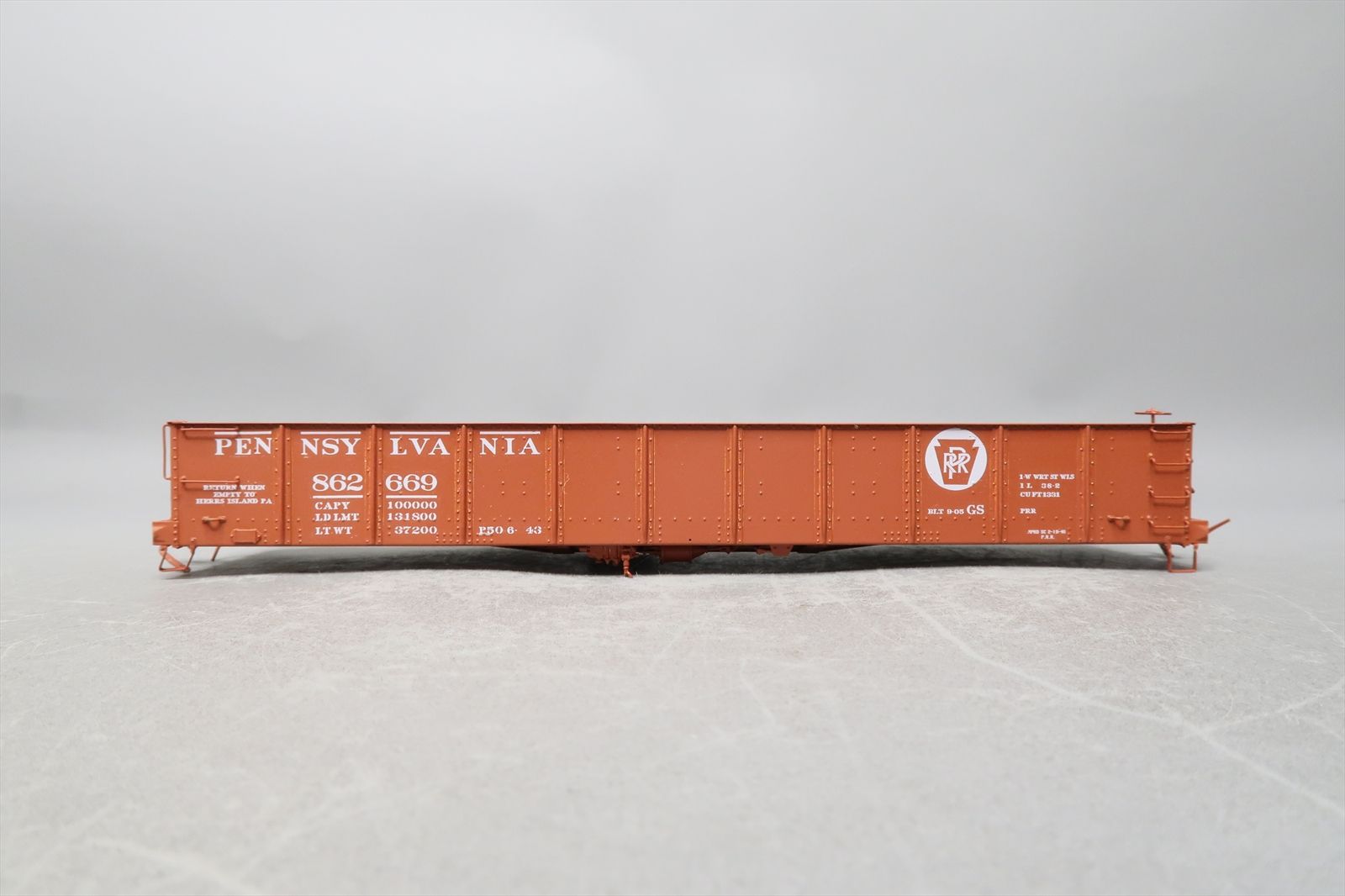 O Brass Model - Keystone PRR Pennsylvania GS General Service Gondola AB ...