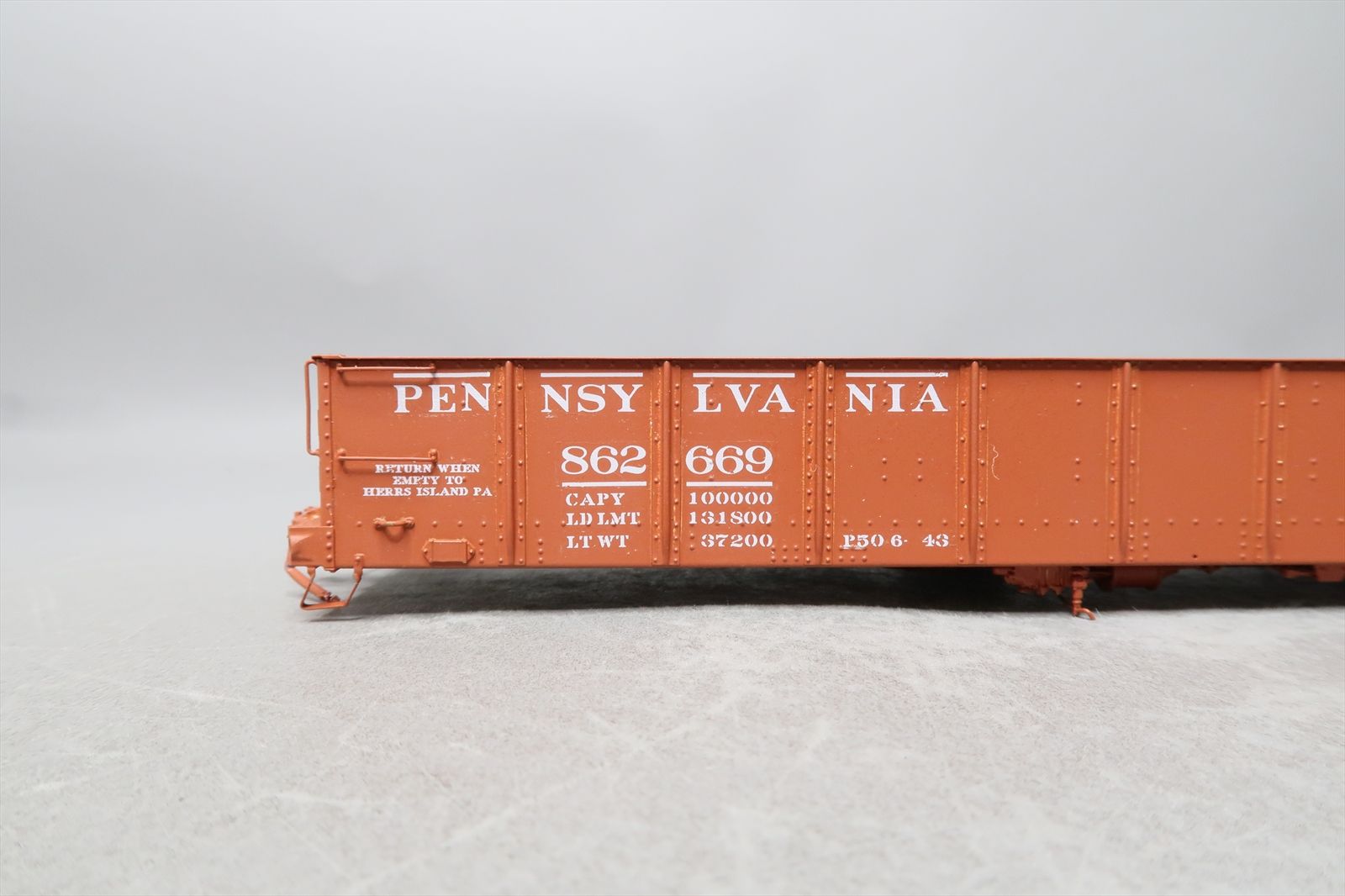 O Brass Model - Keystone PRR Pennsylvania GS General Service Gondola AB ...