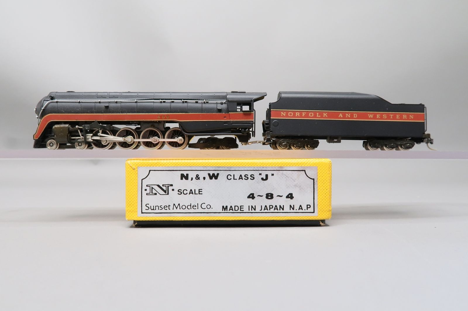 N Brass Model - Sunset Model Co. N&W Norfolk & Western 4-8-4 Class J ...