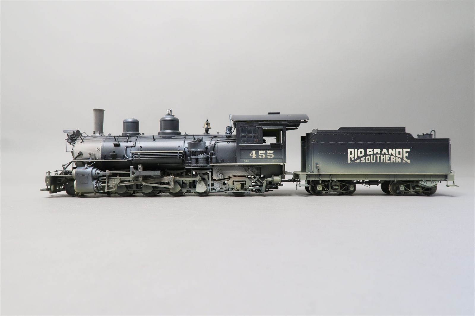 On3 Brass Model - PFM D&RGW RGS Rio Grande Southern K-27 2-8-2 #455 ...