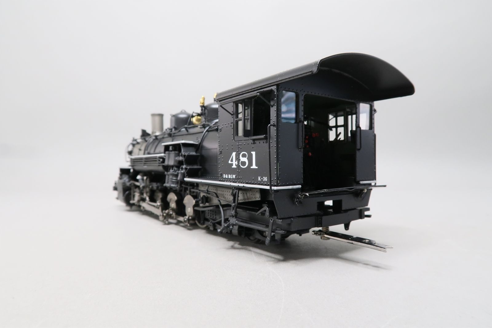 On3 Brass Model - MMI / PSC DC1091-5 D&RGW Rio Grande K-36 2-8-2 Black ...