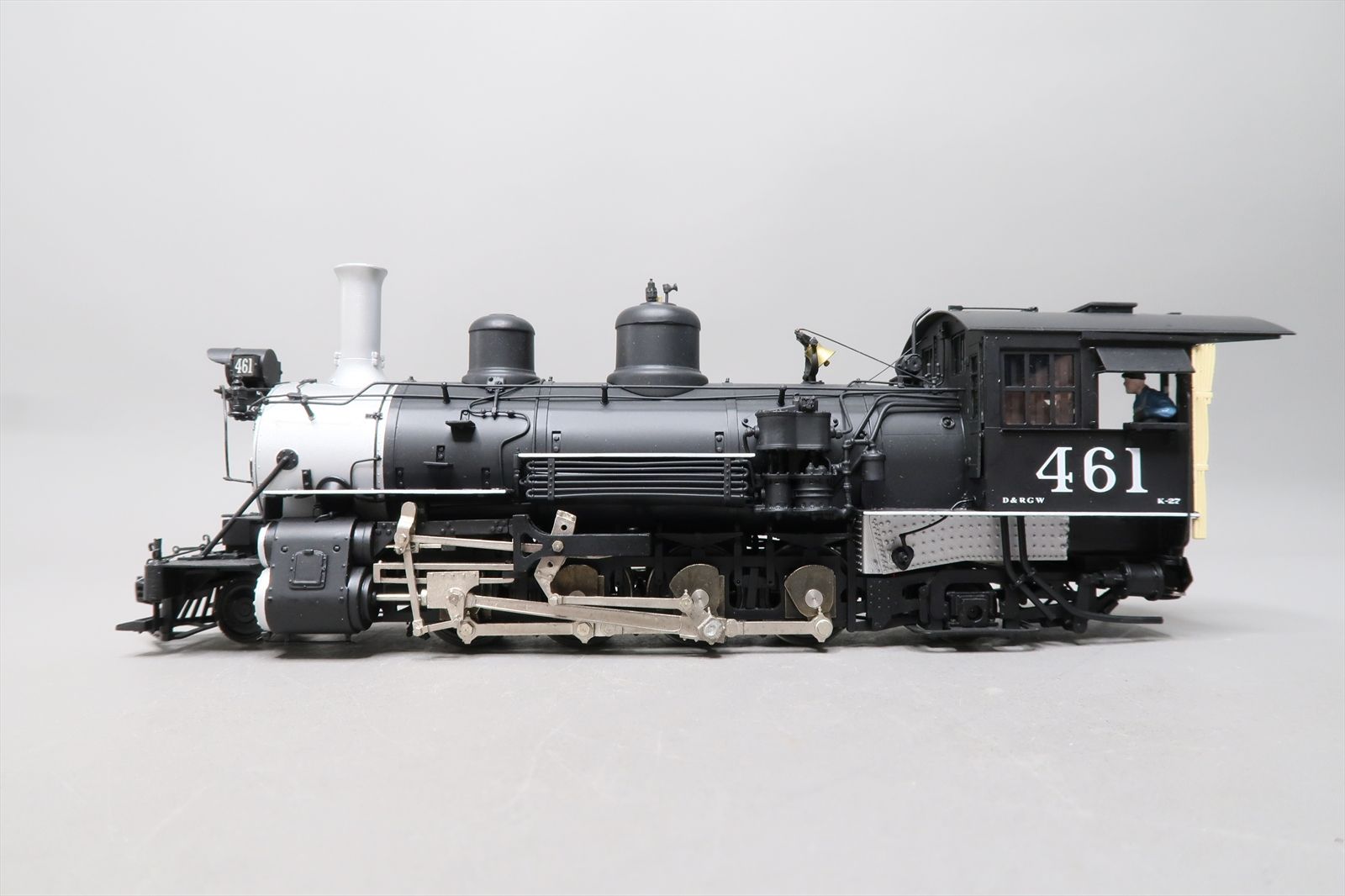 On3 Brass Model - BLW Berlyn D&RGW Rio Grande K-27 2-8-2 Flying Grande ...