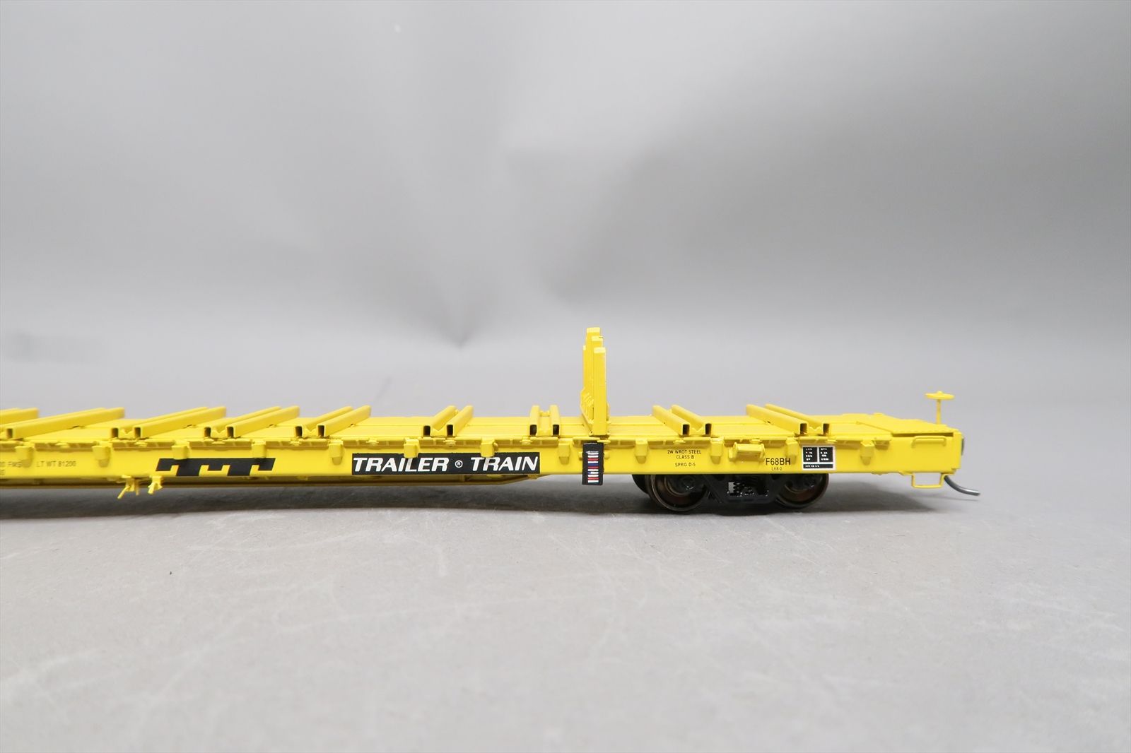 HO Brass Model - OMI 3376.1 TTJX Trailer Train Finger Rack Flatcar ...