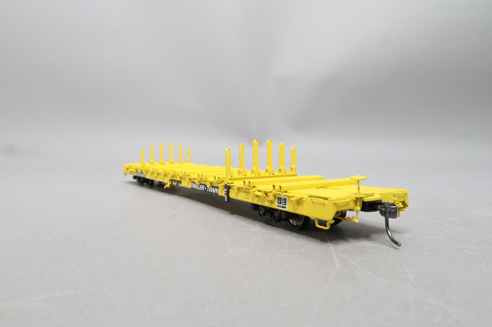 HO Brass Model - OMI 3376.1 TTJX Trailer Train Finger Rack Flatcar ...