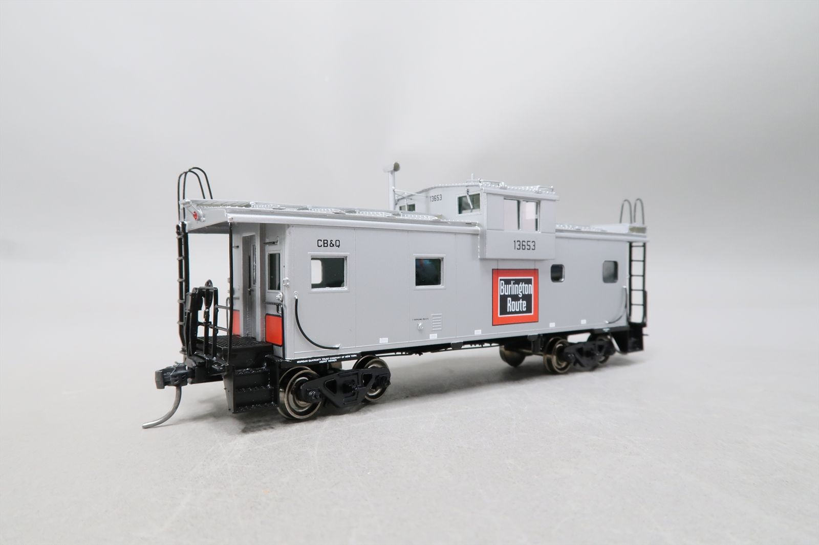 HO Brass Model - OMI 4225.1 CB&Q Burlington W-V Wide Vision Caboose ...