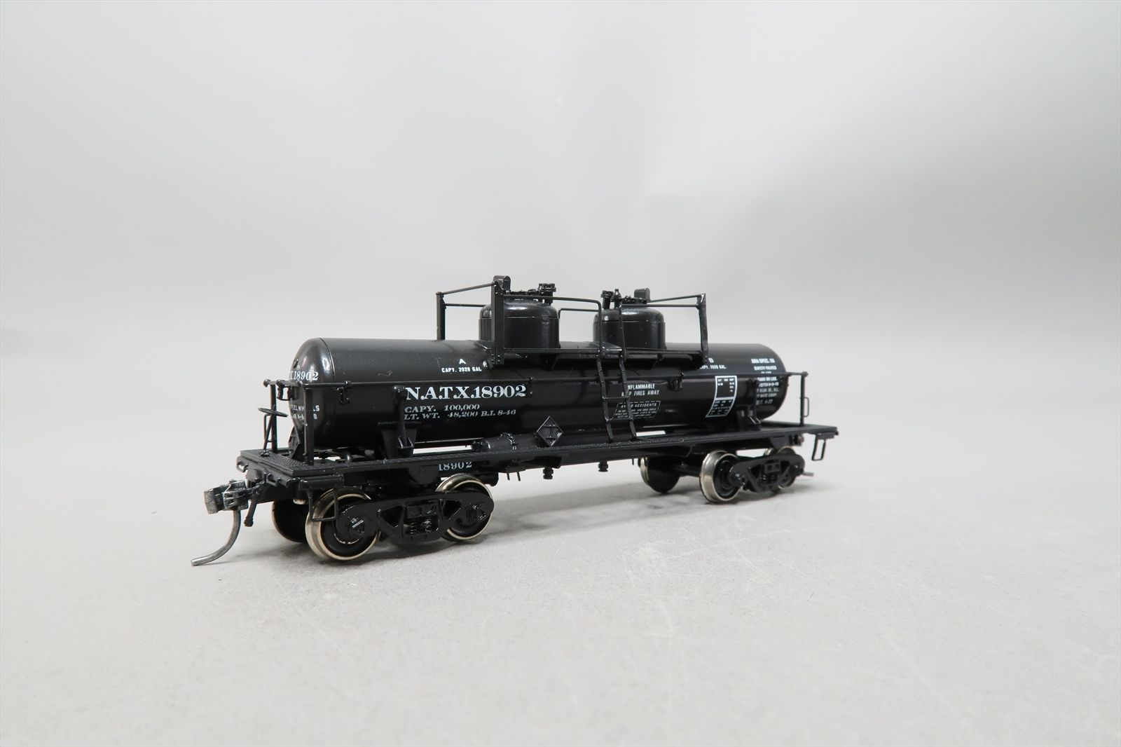 HO Brass Model - OMI 3123 N/A NATX Nice & Timy Two Dome Tank Car 4000 ...