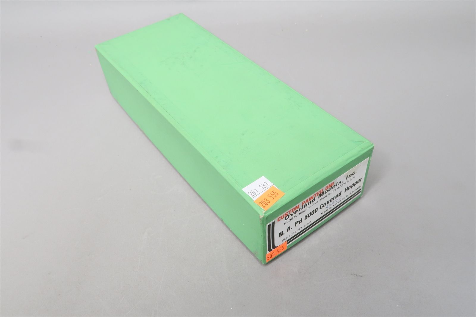 HO Brass Model - OMI 3003.3 NAHX Amaizo Covered Hopper #550416 - F/P ...