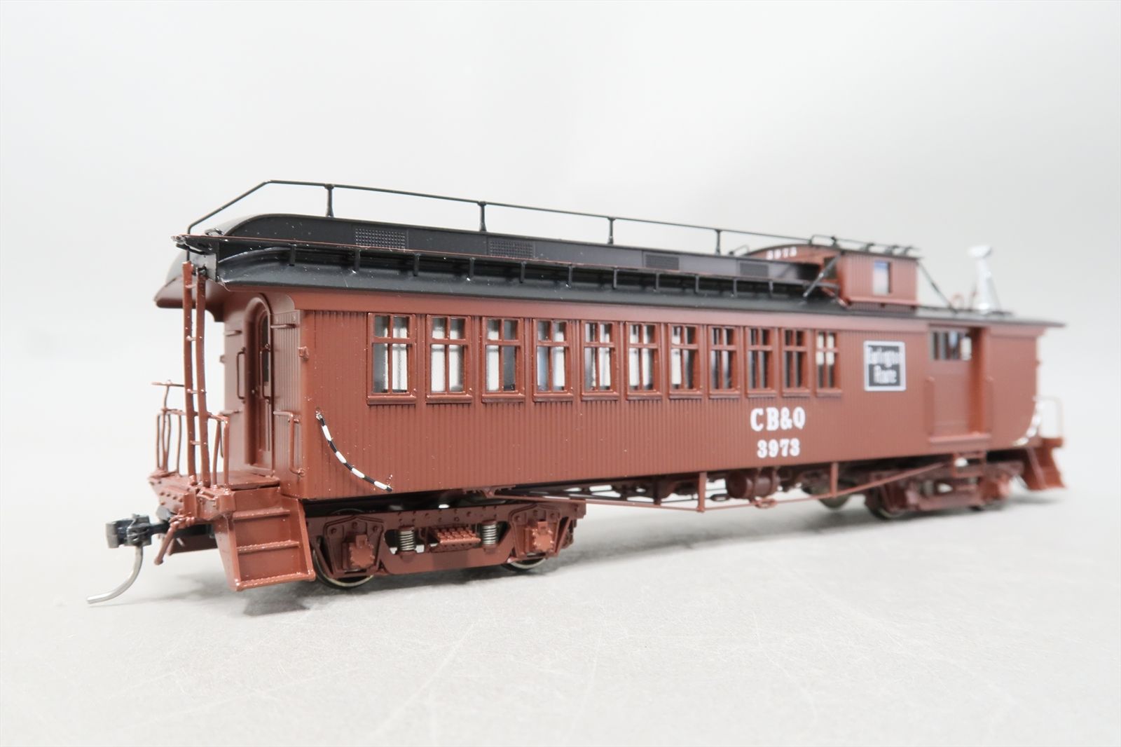 HO Brass Model - RWC CBQ41 CB&Q Burlington CW-7 49' Waycar Caboose ...