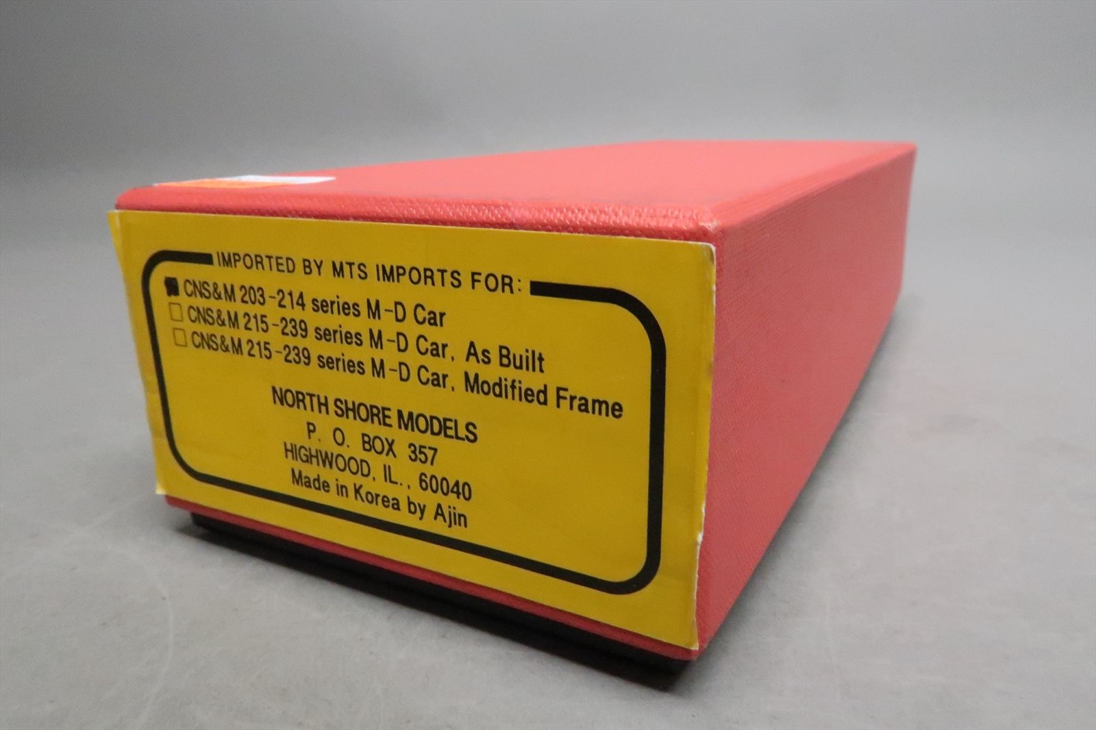HO Brass Model - MTS CNS&M Chicago North Shore & Milwaukee M-D ...