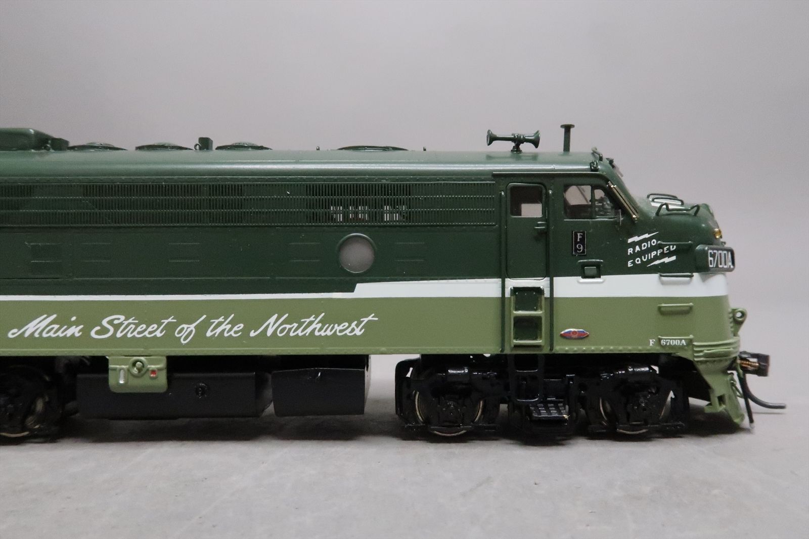 HO Brass Model - OMI 6511 NP Northern Pacific F9 F9A Main Street of the ...