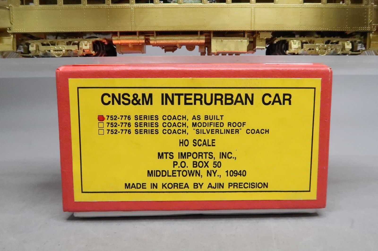 HO Brass Model - MTS CNS&M Chicago North Shore & Milwaukee Interurban ...
