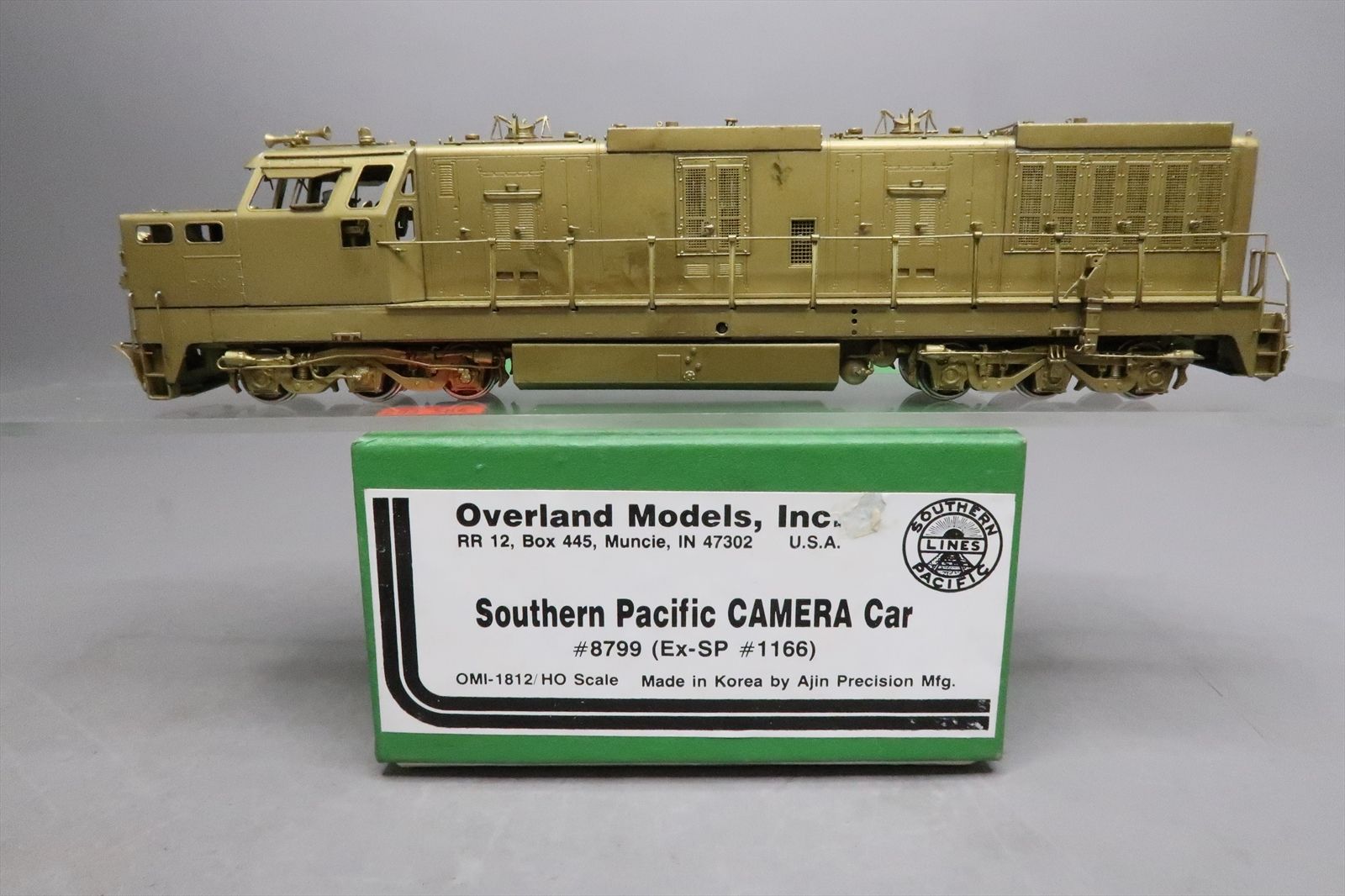 HO Brass Model - OMI 1812 SP Southern Pacific Camera Car #8799 Ex-SP ...