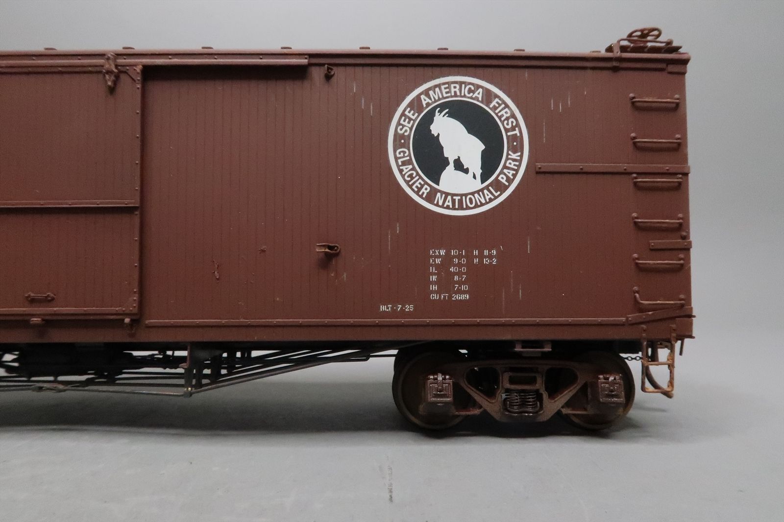 O Brass Model - PL 1750 PL-1750 GN Great Northern Truss Rod Boxcar Box ...