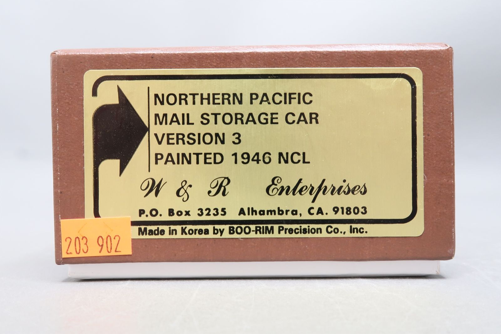 HO Brass Model - W&R Version 3 NP Northern Pacific 1946 NCL North Coast ...