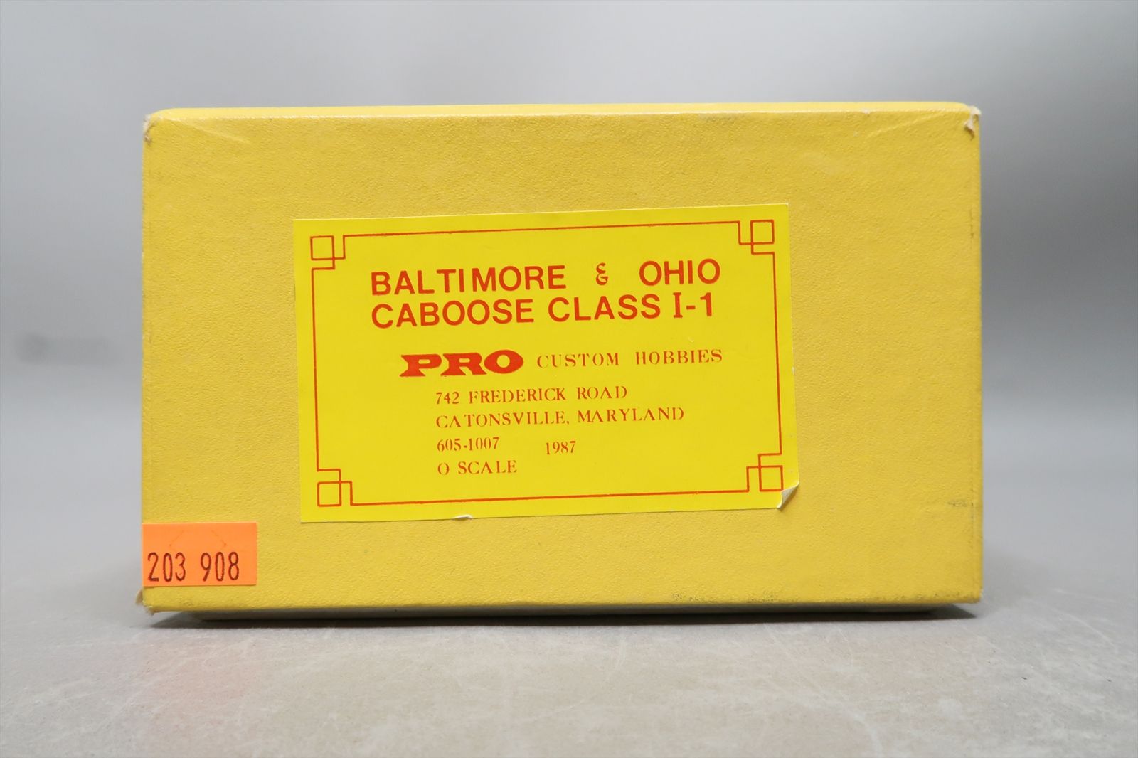 O Brass Model - PCH Pro Custom Hobbies B&O Baltimore & Ohio I-1 Wood ...