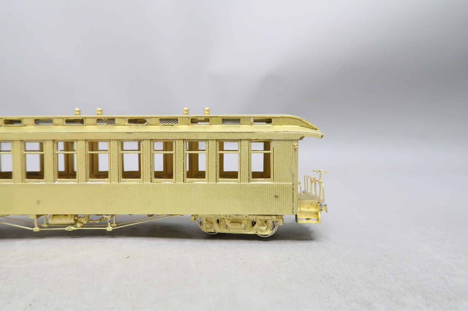 HOn3 Brass Model - Key D&RGW Rio Grande Open Platform Coach - Unpainted ...