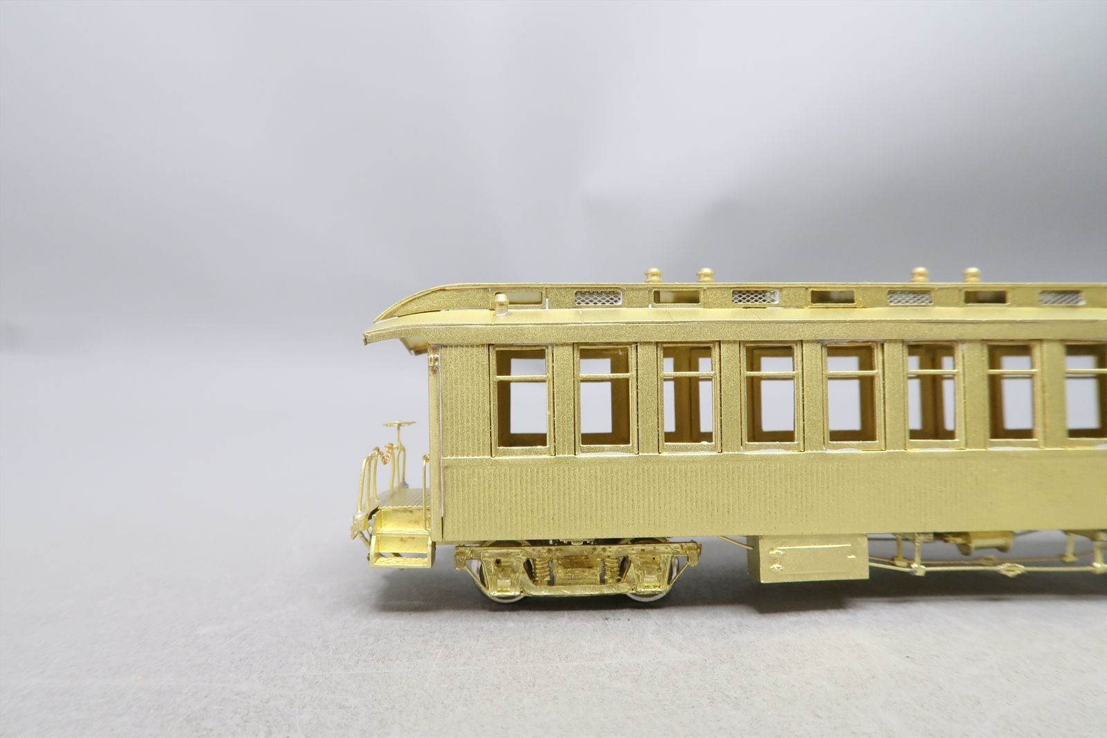 HOn3 Brass Model - Key D&RGW Rio Grande Open Platform Coach - Unpainted ...