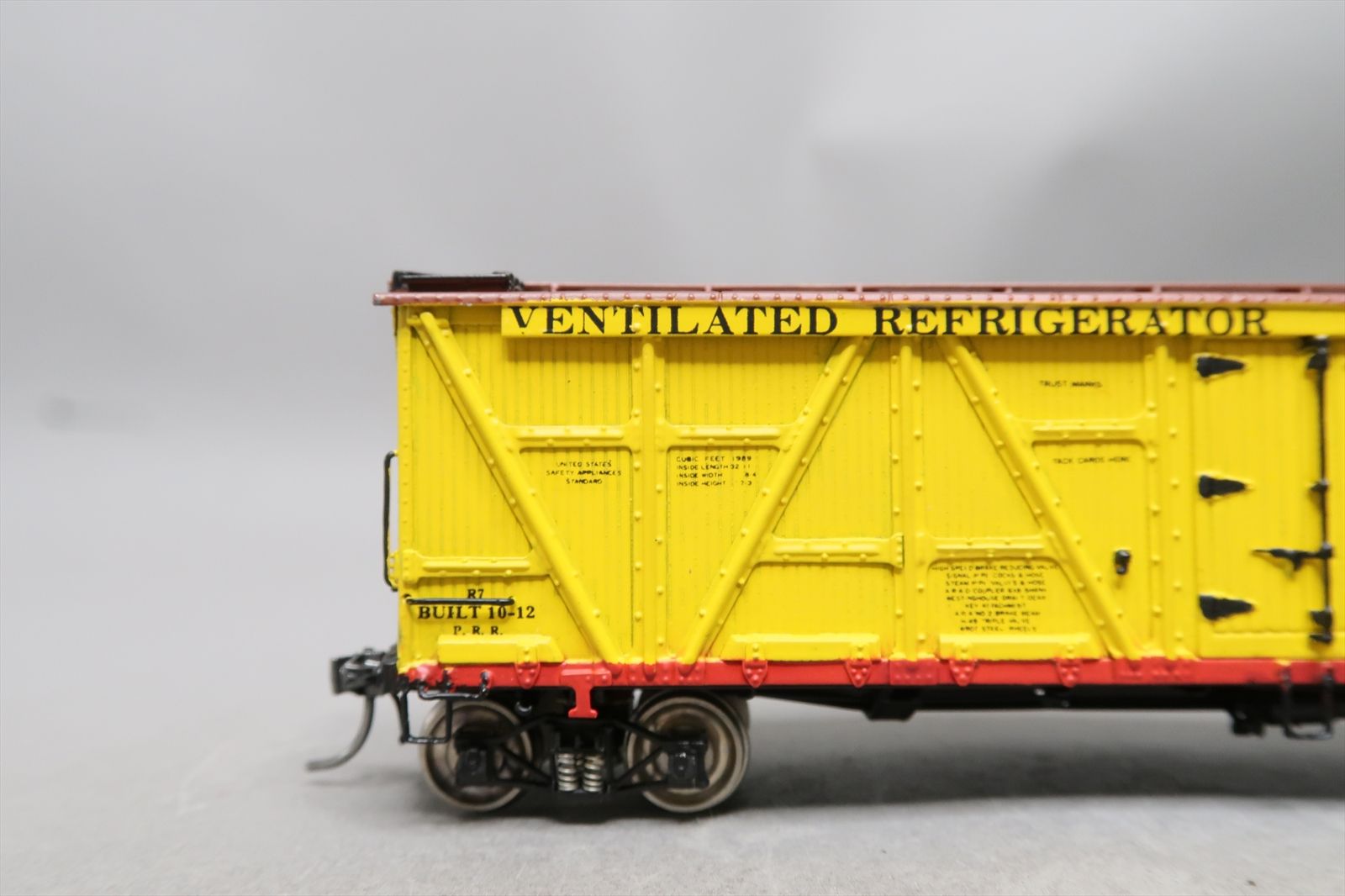 HO Brass Model - OMI 3069 FGEX PRR Pennsylvania R7 Reefer Refrigerator ...
