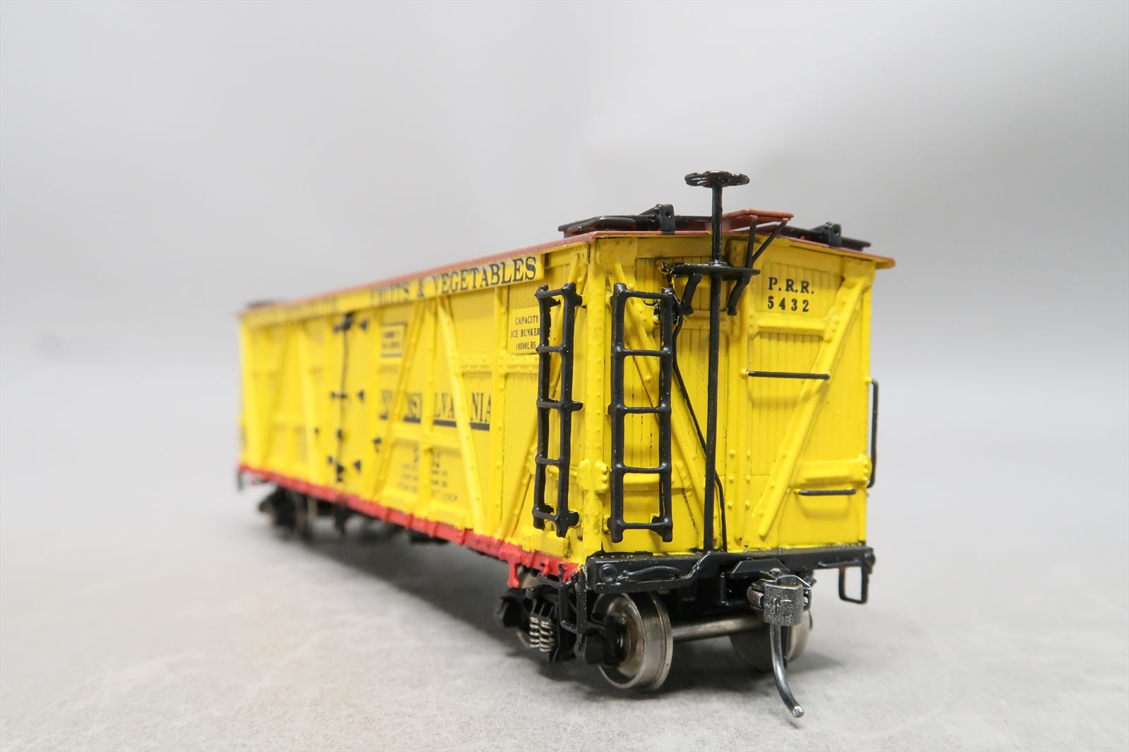 HO Brass Model - OMI 3069 FGEX PRR Pennsylvania R7 Reefer Refrigerator ...