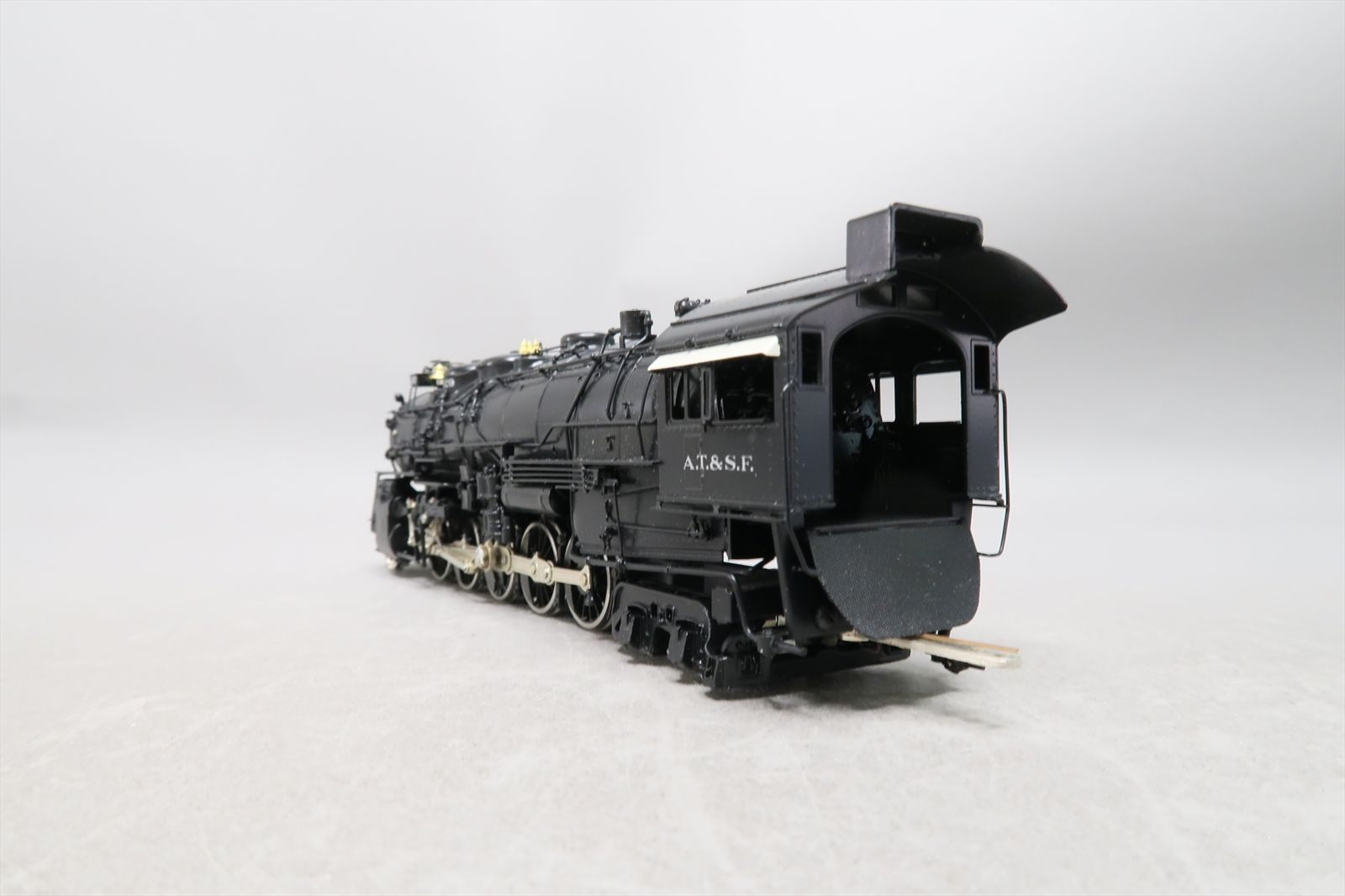 HO Brass Model - Key CS#52 AT&SF Santa Fe Texas 2-10-4 #3829 - F/P ...