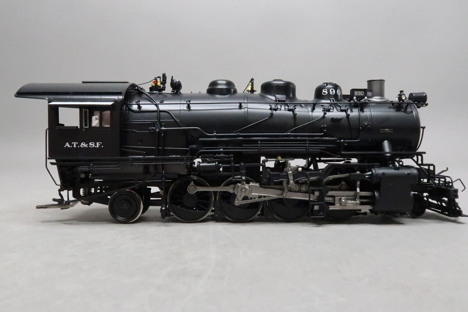 HO Brass Model - DP 3900 AT&SF Santa Fe 2-8-2 Mikado Coal Tender #890 ...