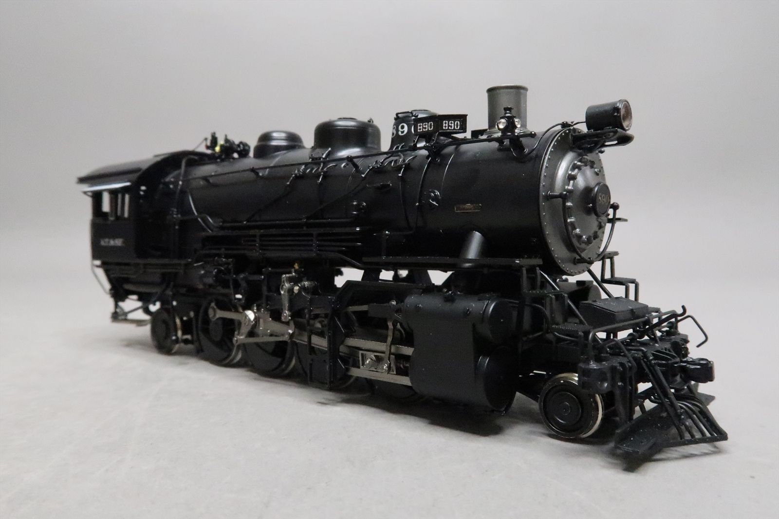HO Brass Model - DP 3900 AT&SF Santa Fe 2-8-2 Mikado Coal Tender #890 ...