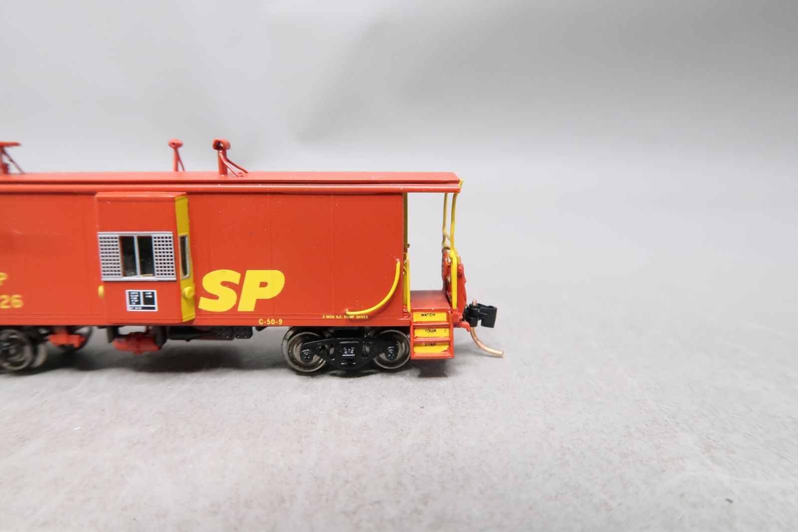 N Brass Model - OMI 2992.3 SPSF Southern Pacific Santa Fe Merger C50-9 ...