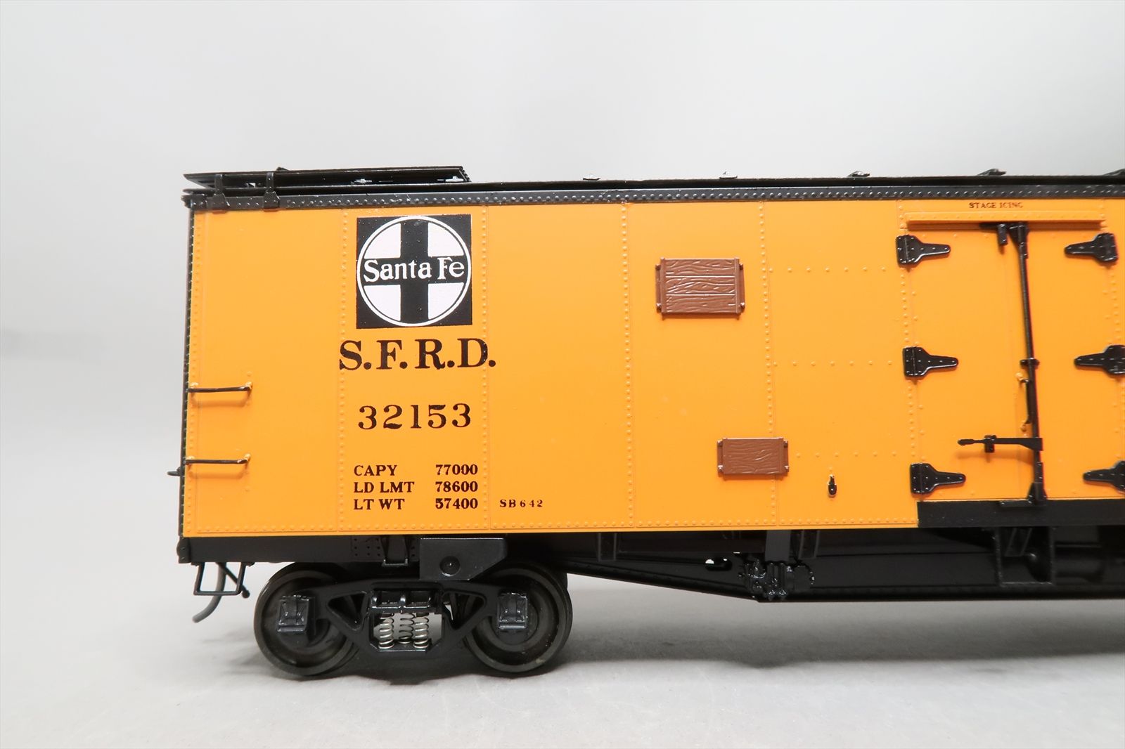 O Brass Model - PRB Pecos River 4319C AT&SF SFRD Santa Fe RR-23 Ice ...