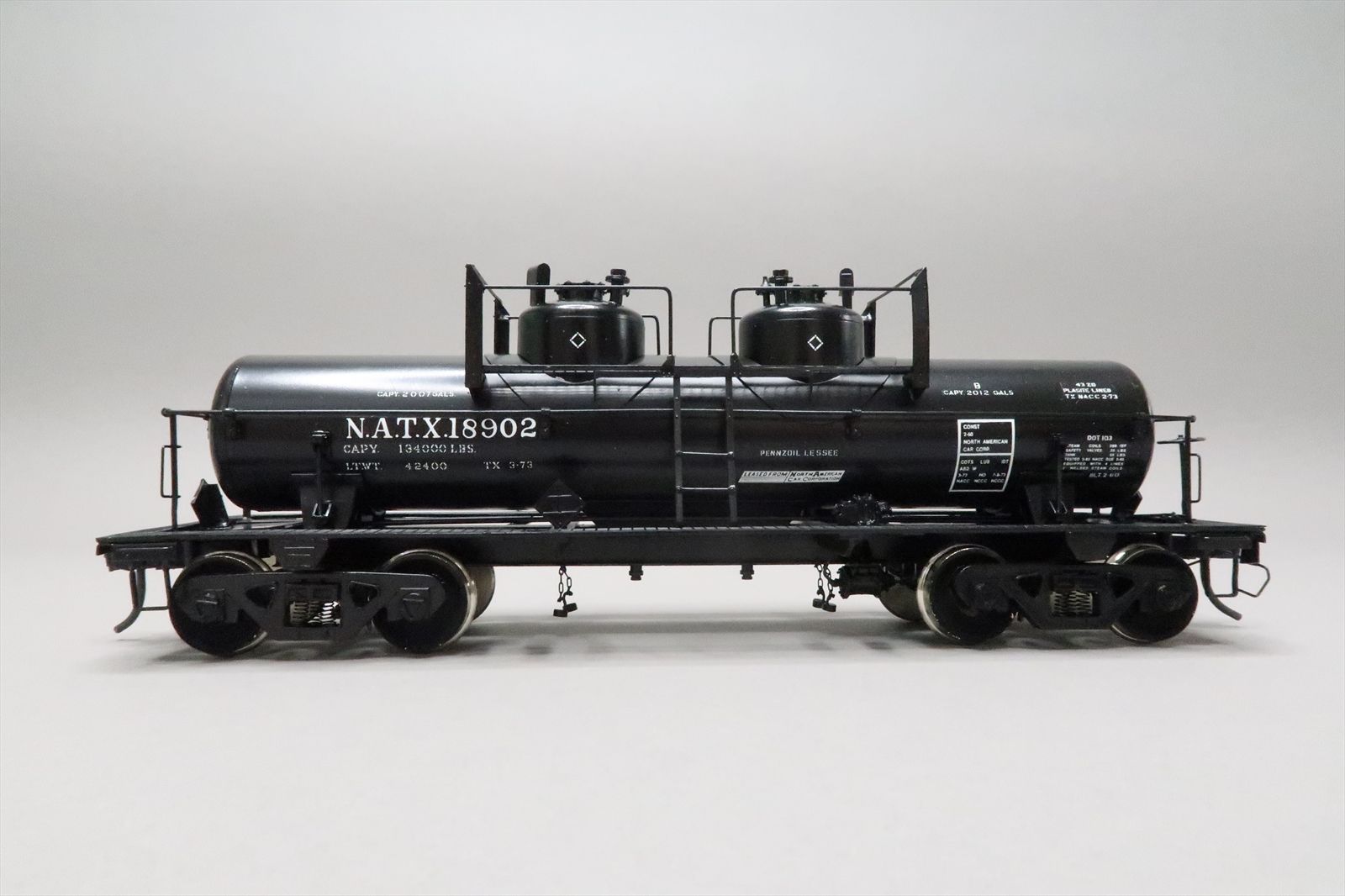 O Brass Model - OMI 0077.1 NATX NA 2-Dome Two Dome Tank Car 4,000 ...