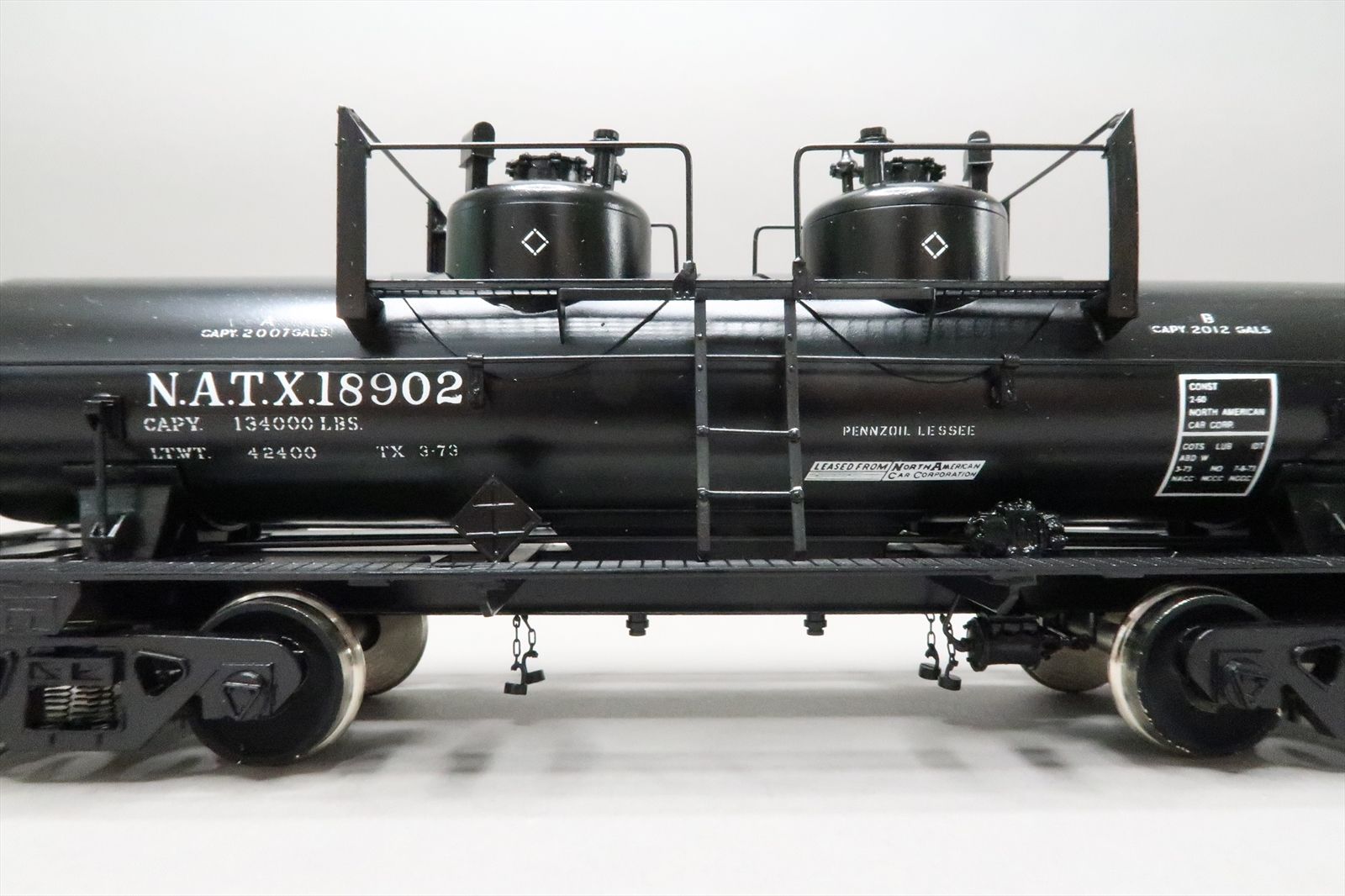 O Brass Model - OMI 0077.1 NATX NA 2-Dome Two Dome Tank Car 4,000 ...